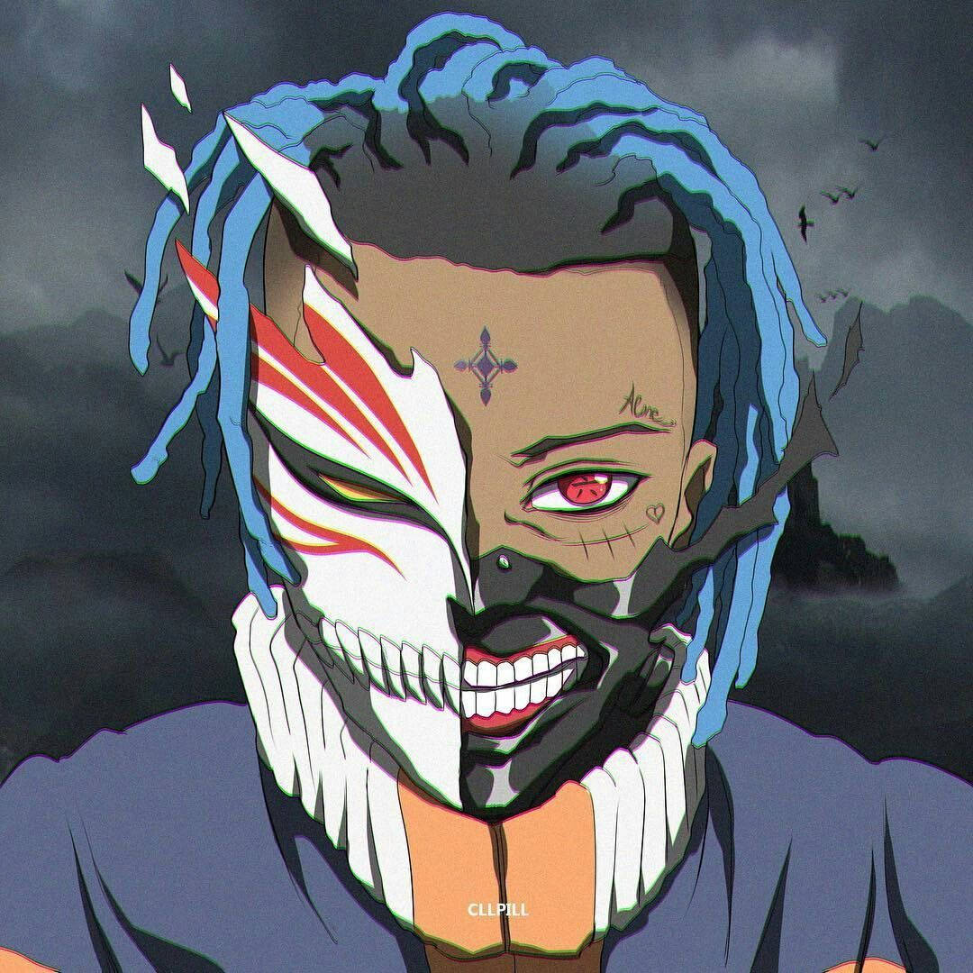 Xxxtentacion 애니메이션 블리치 가면 배경화면