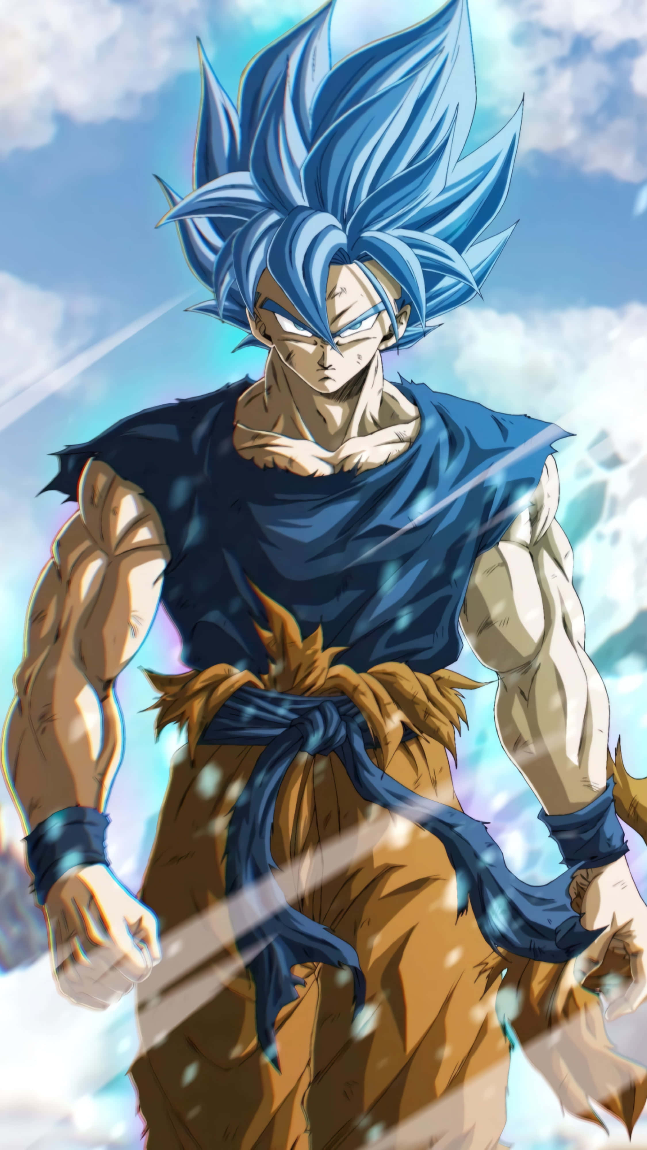 슈퍼 사이어인 블루 드래곤볼 Z 손오공 배경화면