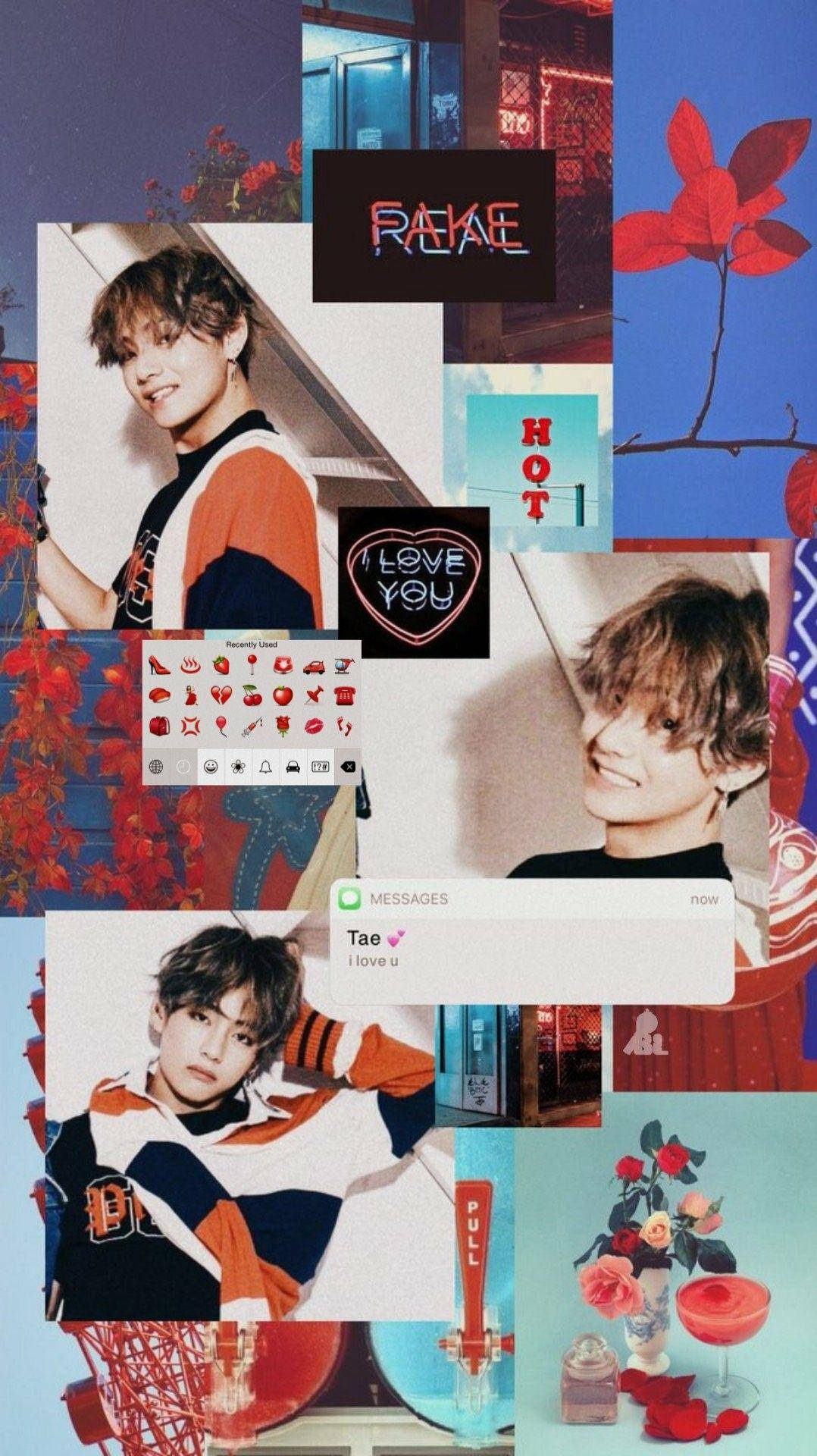가을 소년 방탄소년단 뷔 감성 배경화면