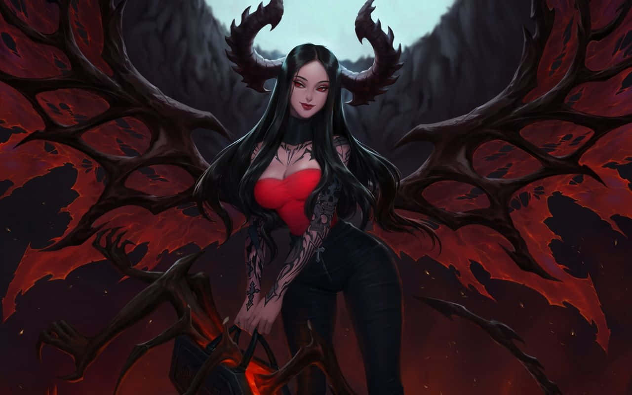 계곡을 올려다보며 배경화면