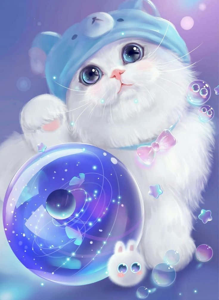 고양이 애니메이션 - 장난기 가득하고 모험으로 가득 찬! 배경화면