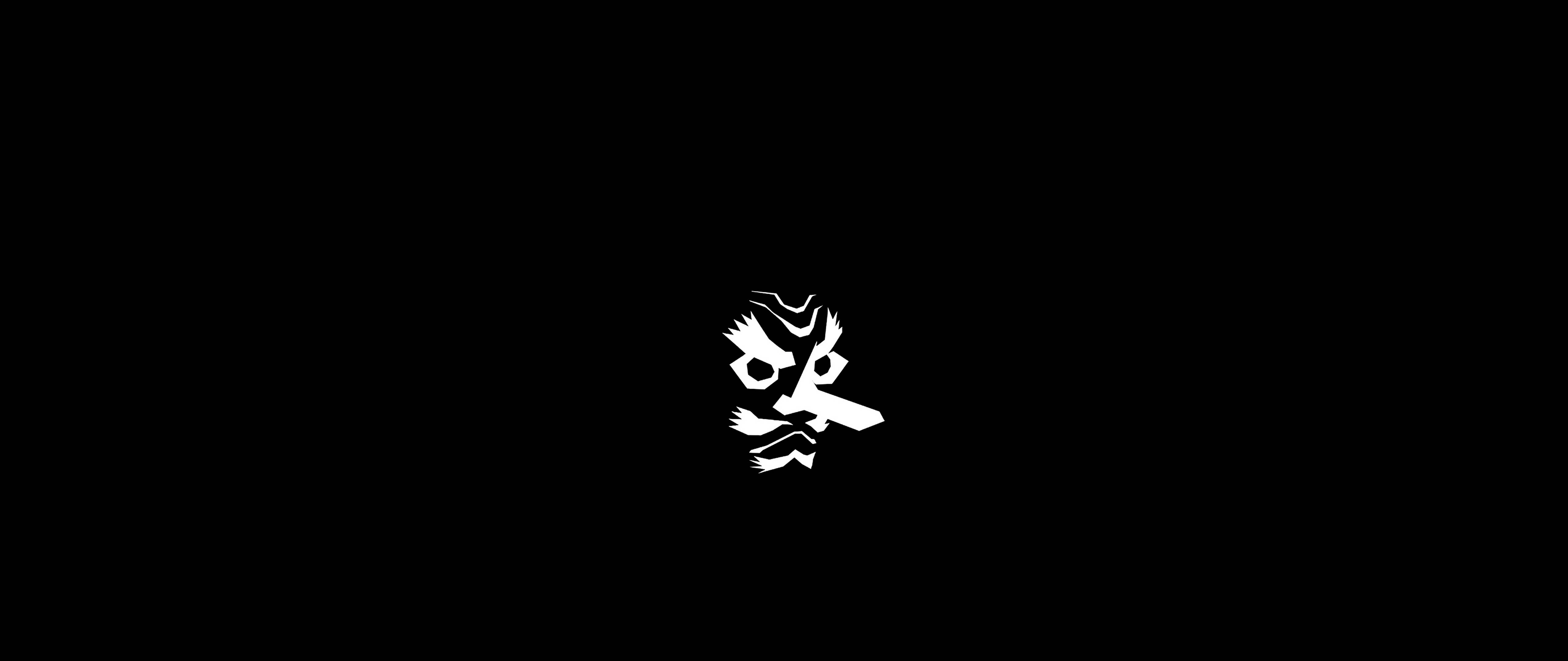 귀멸의 칼날 흑백 사콘지 우로코다키 텐구 가면. 배경화면