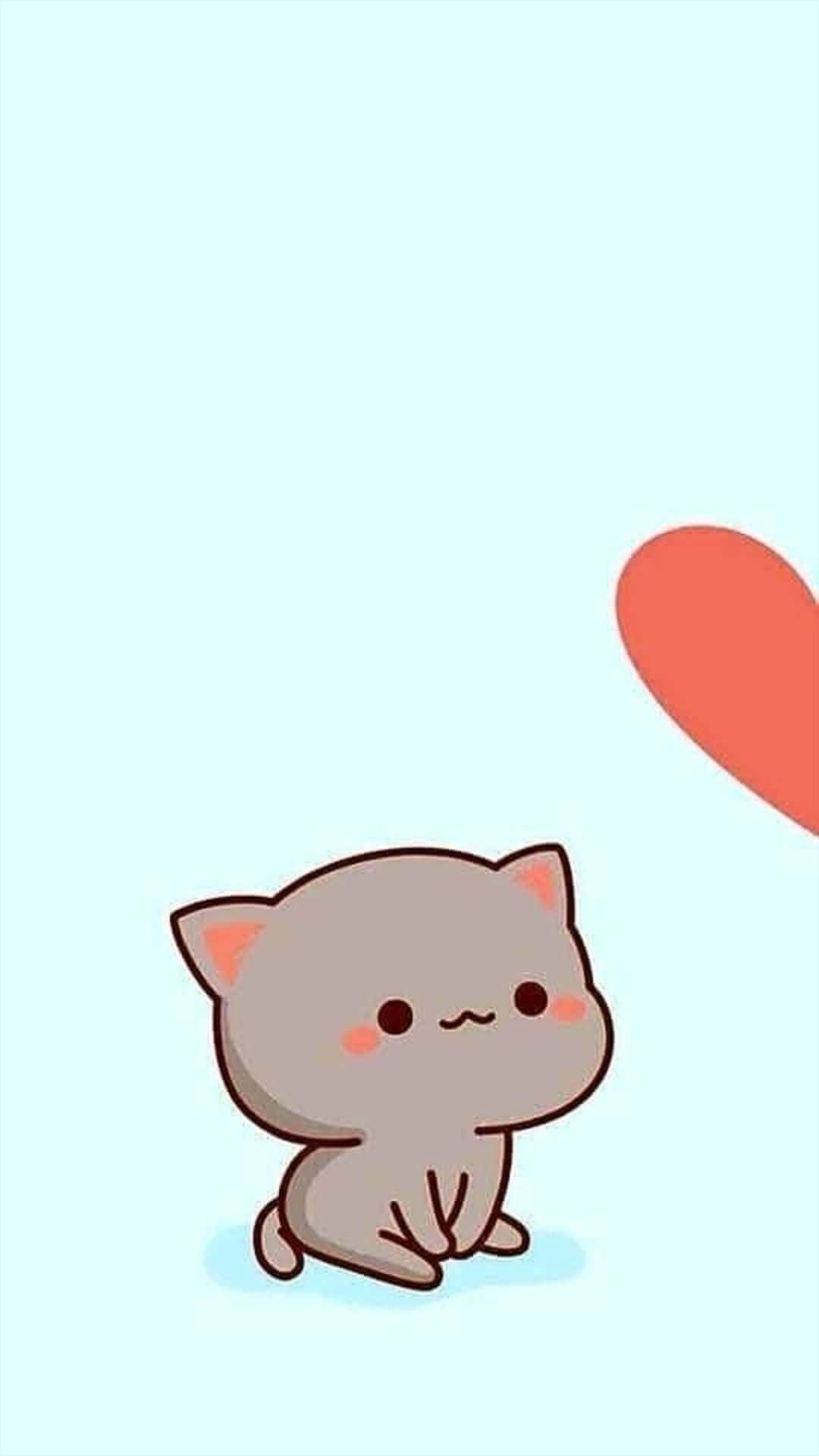 귀여운 고양이 커플 프로필 사진 아이디어 배경화면