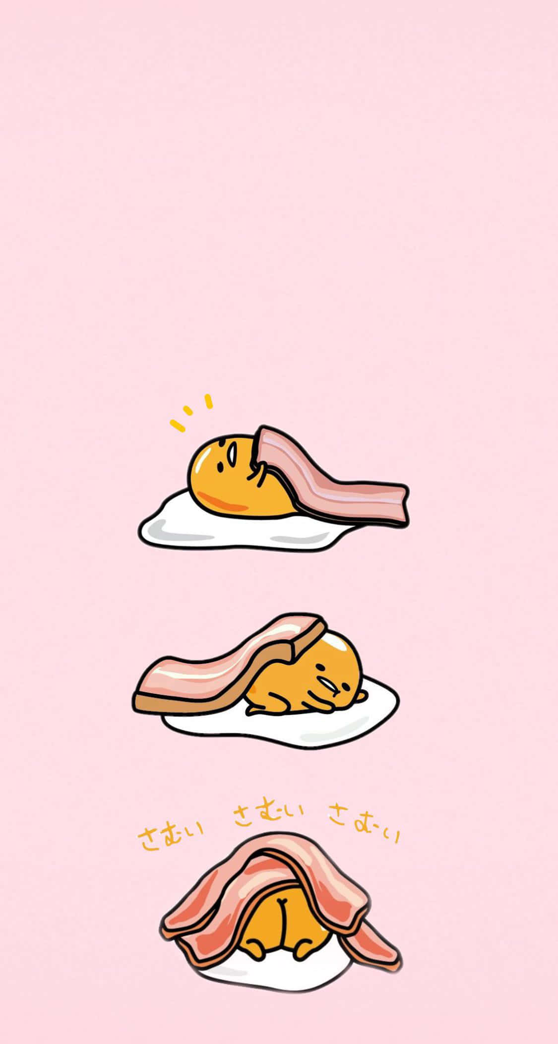 귀여운 구데타마폰으로 테크 감각 업그레이드 배경화면