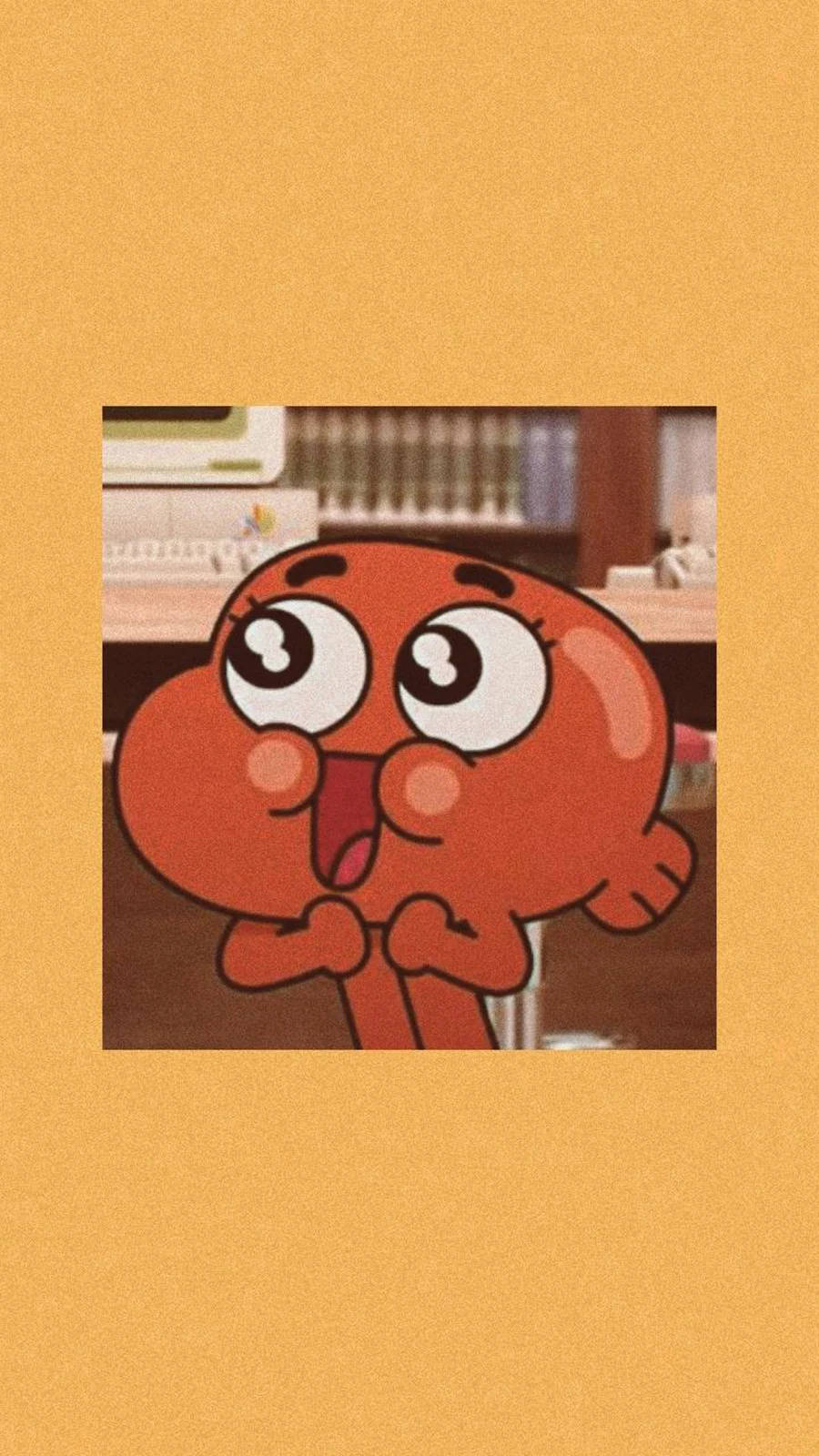귀여운 미적 카툰 다윈 와터슨 배경화면