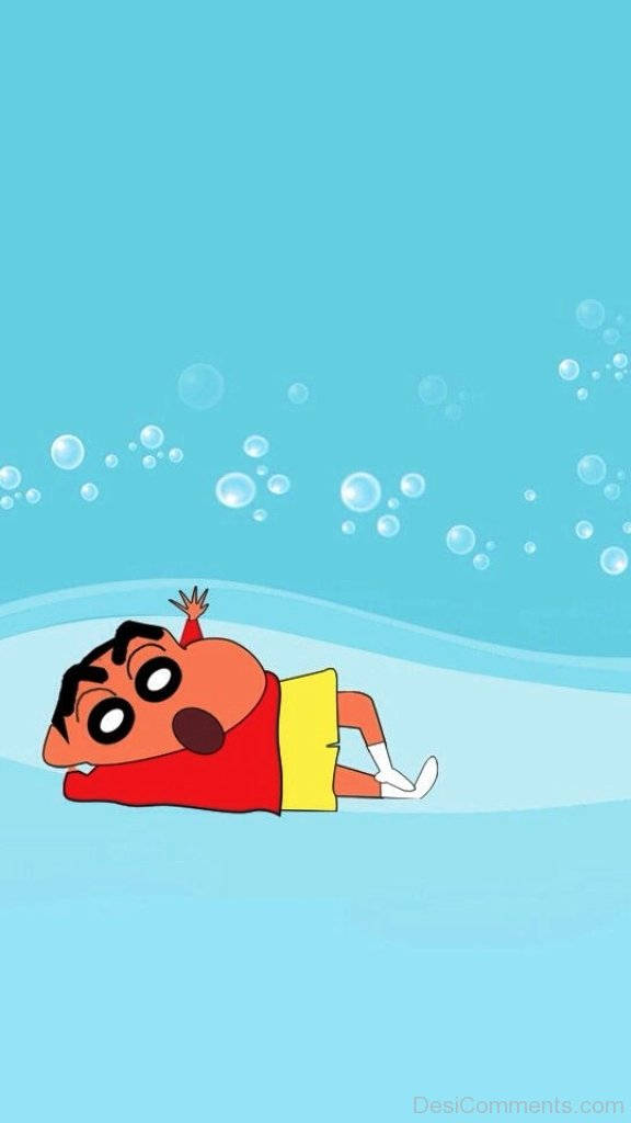 귀여운 일본 캐릭터 신짱구 iPhone 배경화면