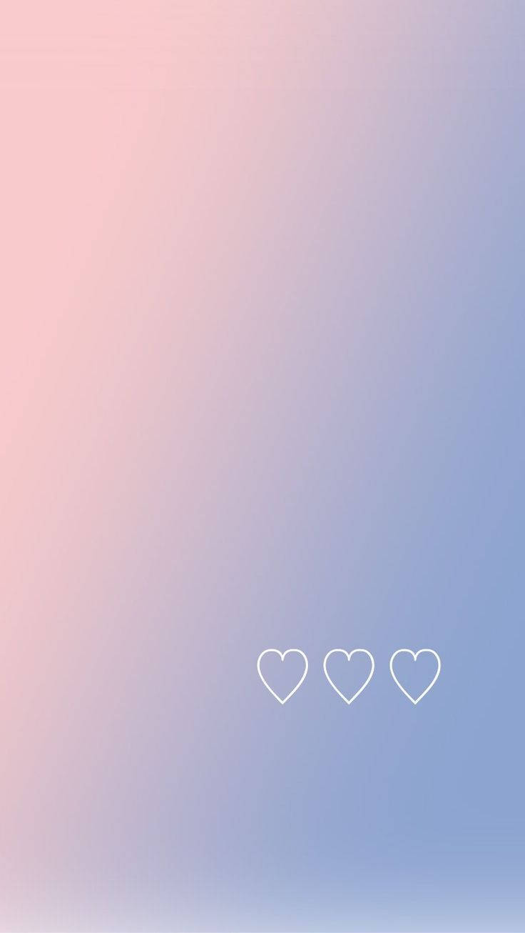 귀여운 하트 아이폰 잠금화면 배경화면