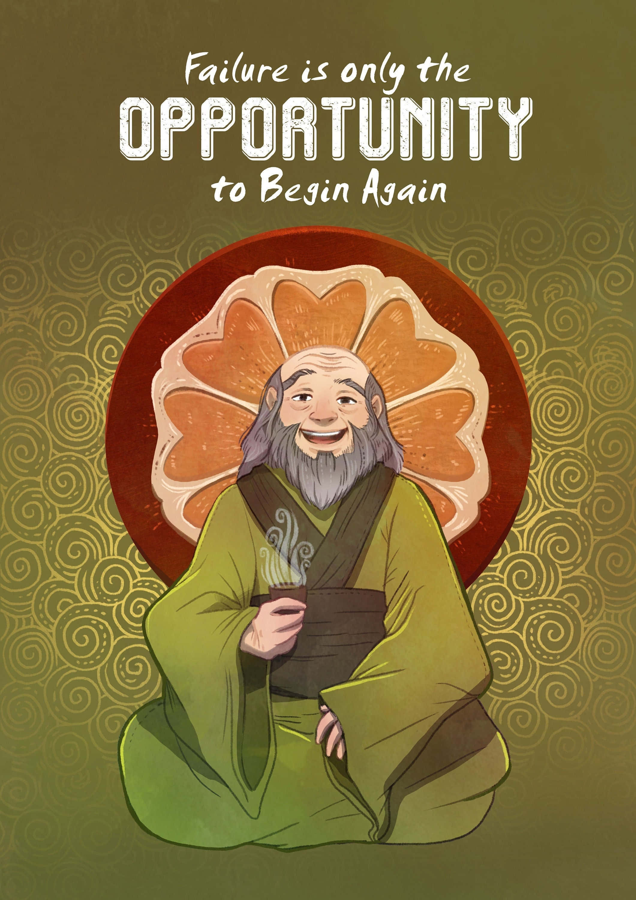“균형을 찾으세요.” — 아바타 아앙의 전설 아이로 삼촌 배경화면