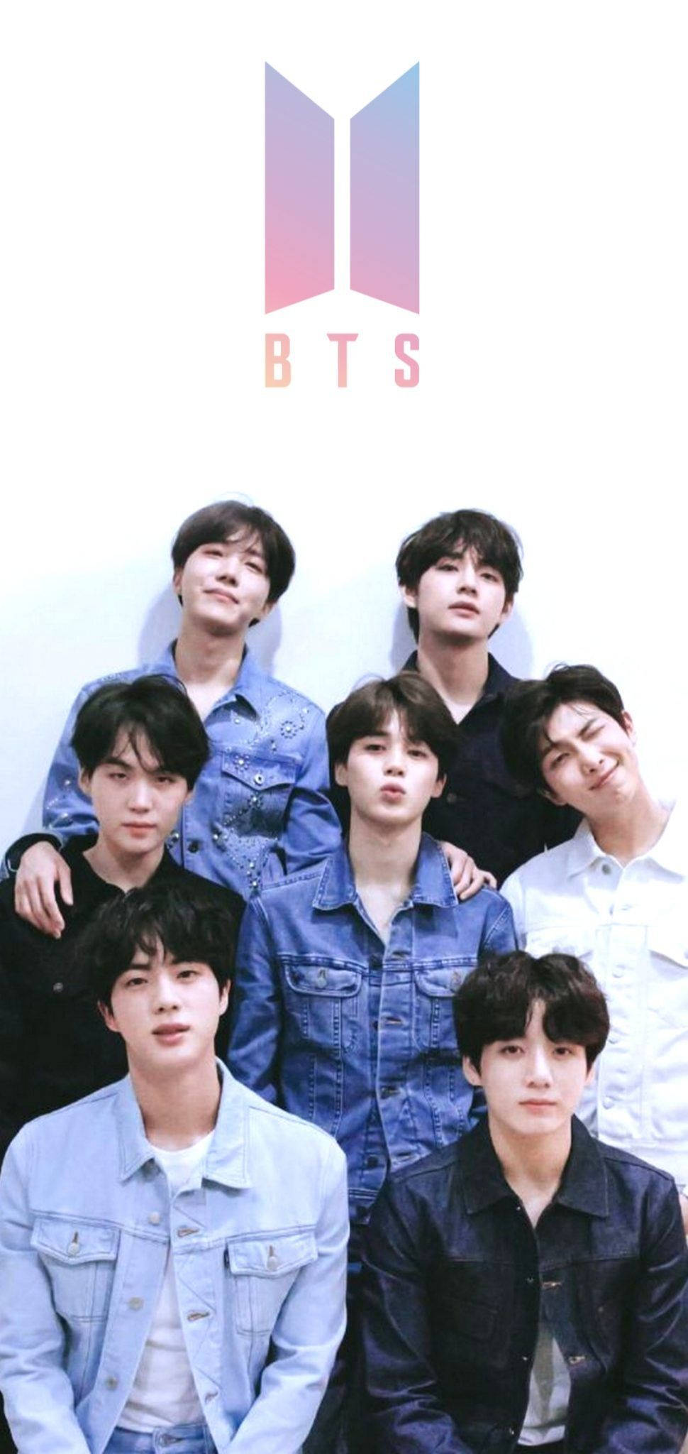 그룹 BTS 로고 포함 배경화면