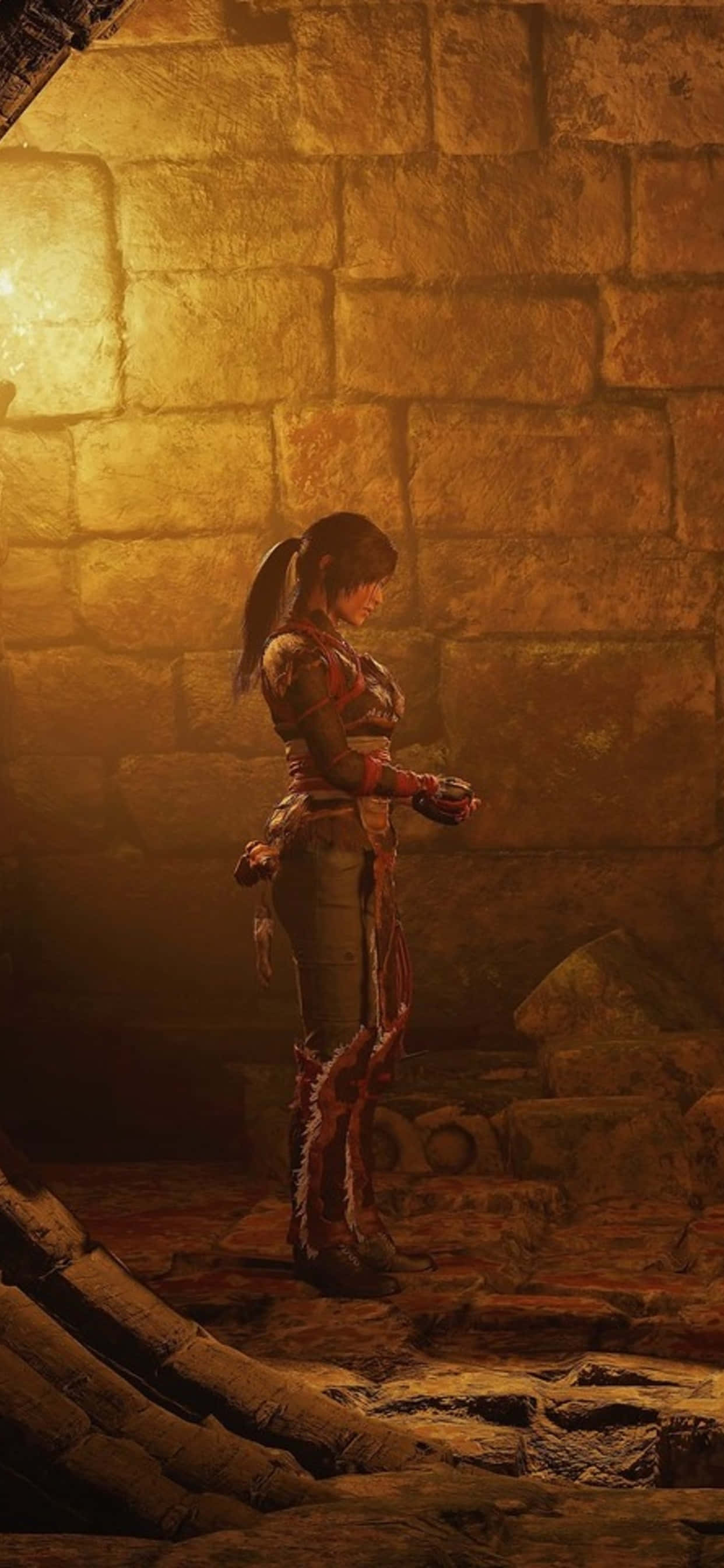 그림자 위로 솟아오르세요 - Pixel 3 & Shadow Of the Tomb Raider 배경화면