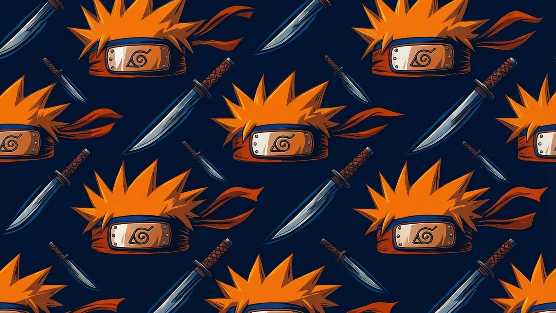 나루토 패턴 SVG 배경화면