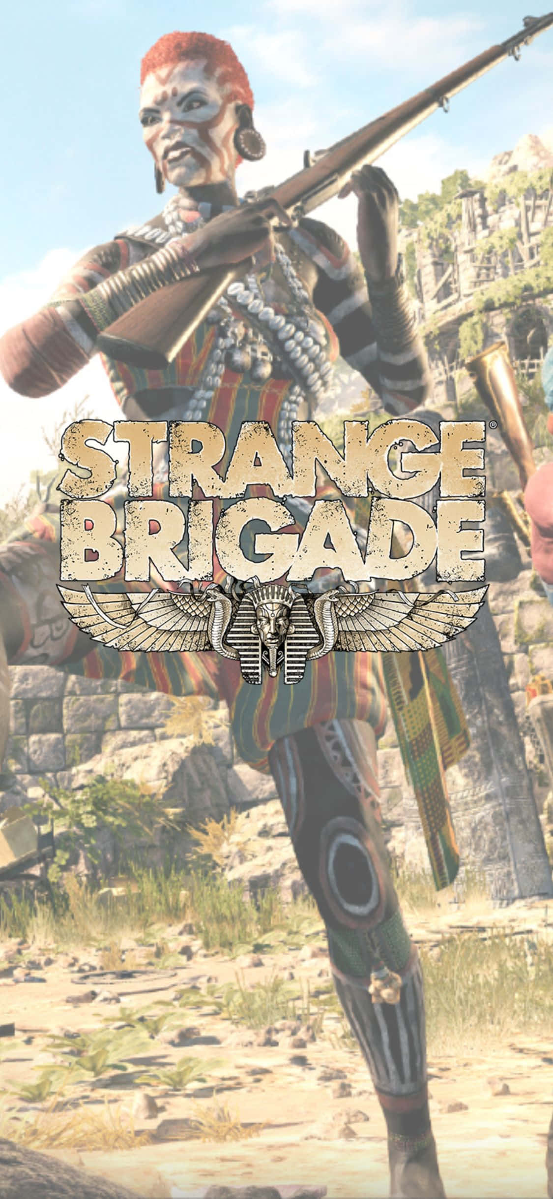 날랑구 루시다 아이폰 X Strange Brigade 배경화면