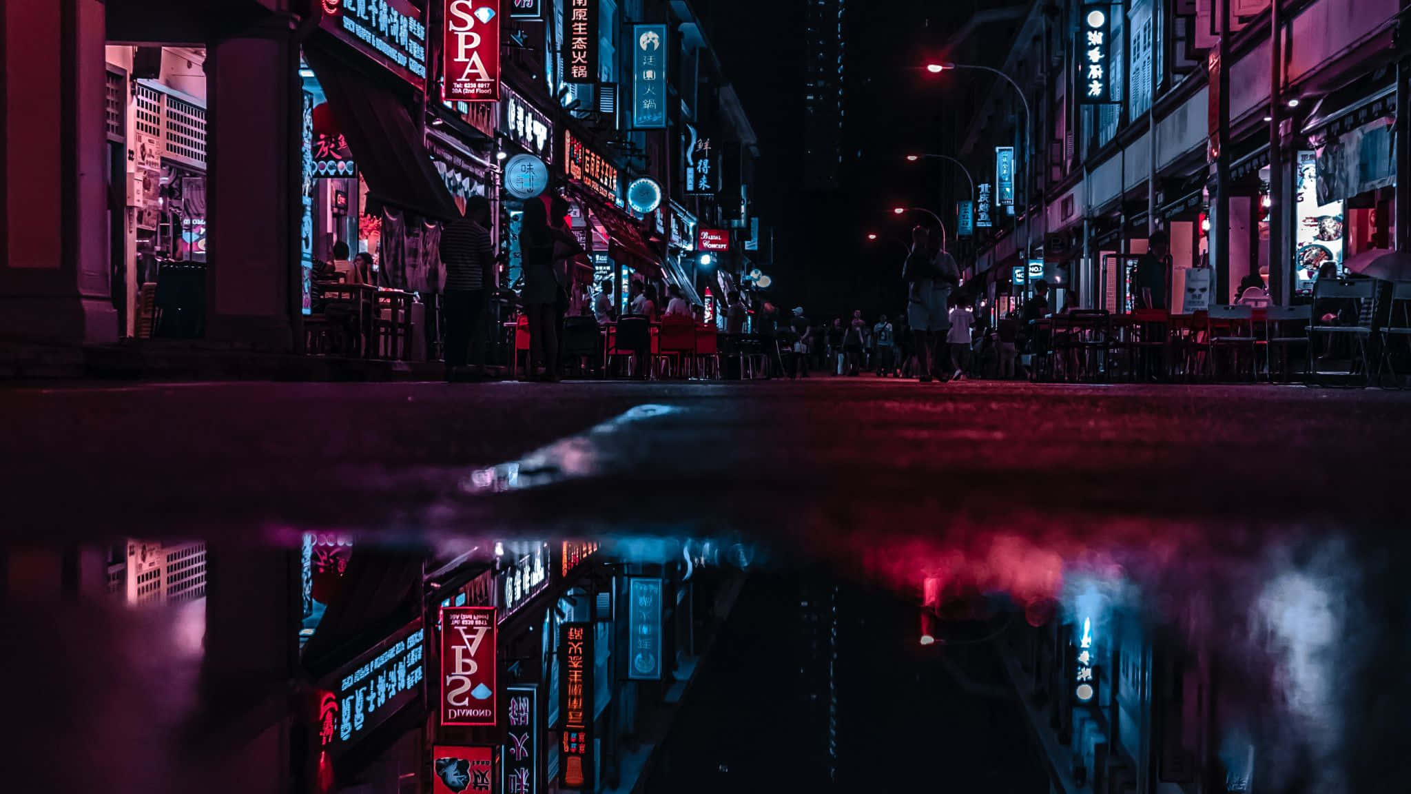 네온 시티 배경화면