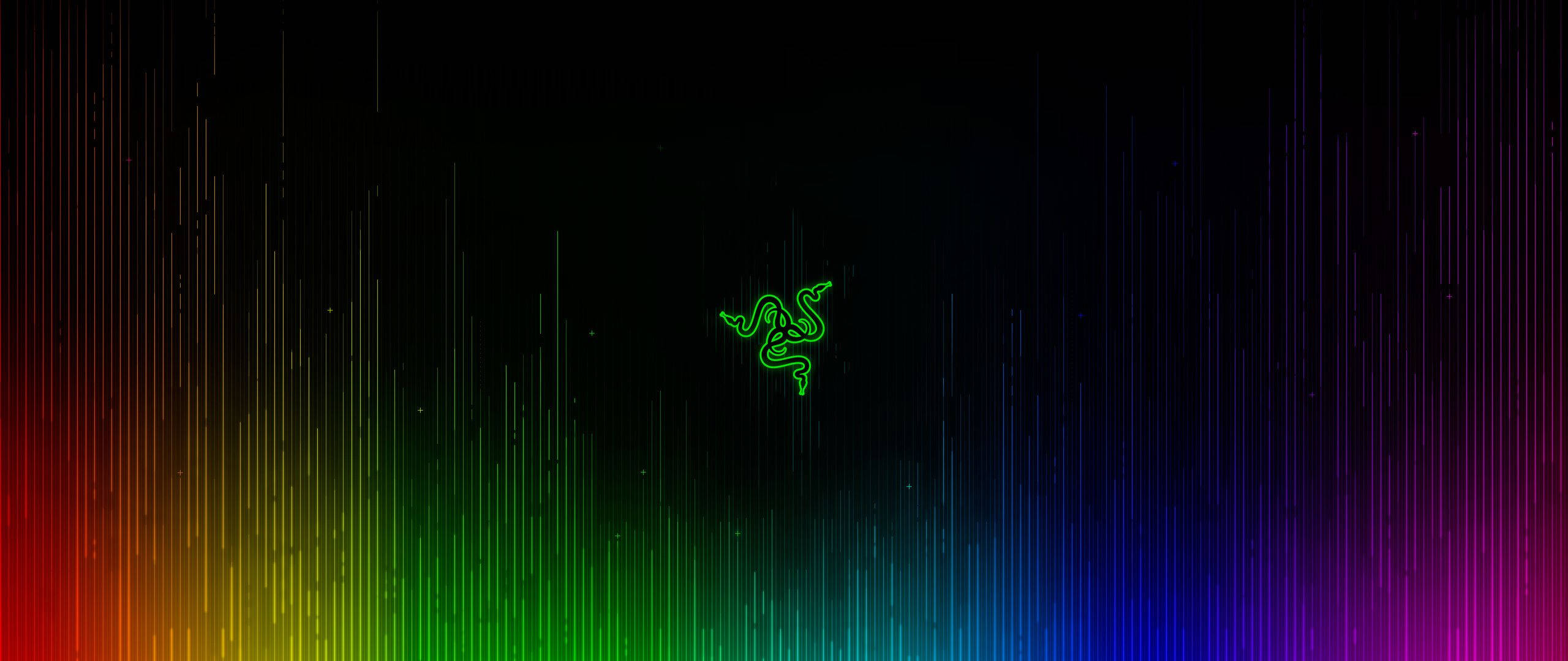 녹색 Razer 로고 배경화면