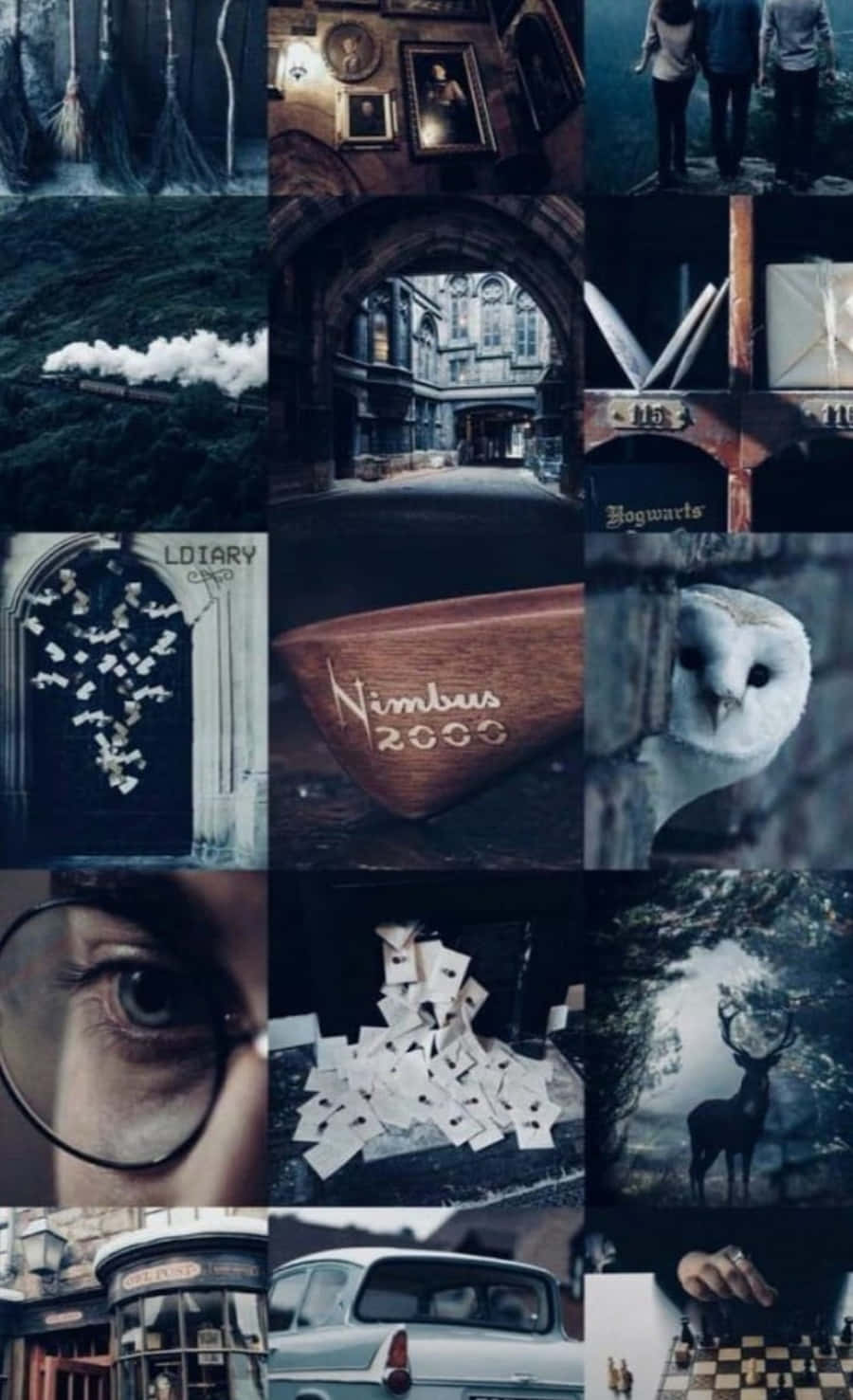 당신의 벽에 마법을 걸어보세요, 감성 해리 포터 배경화면