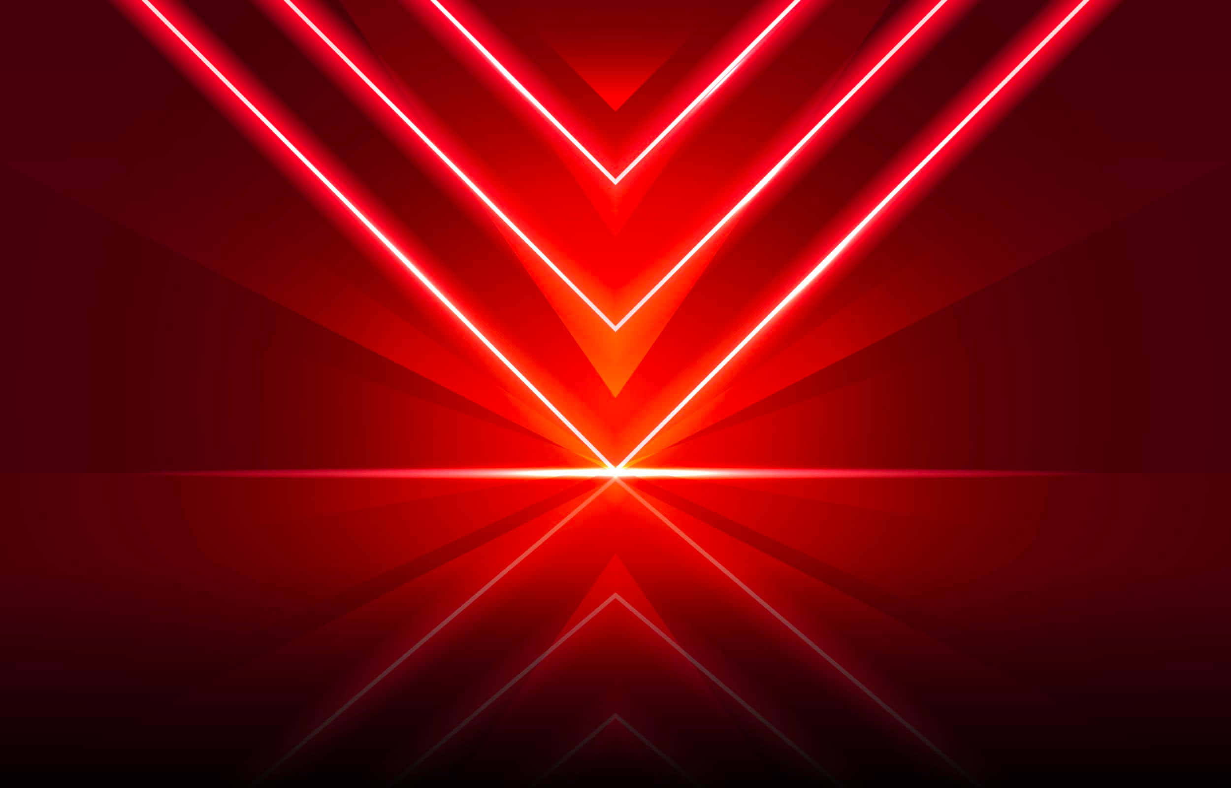 대담하고 표현력 넘치는 네온 레드 배경 배경화면