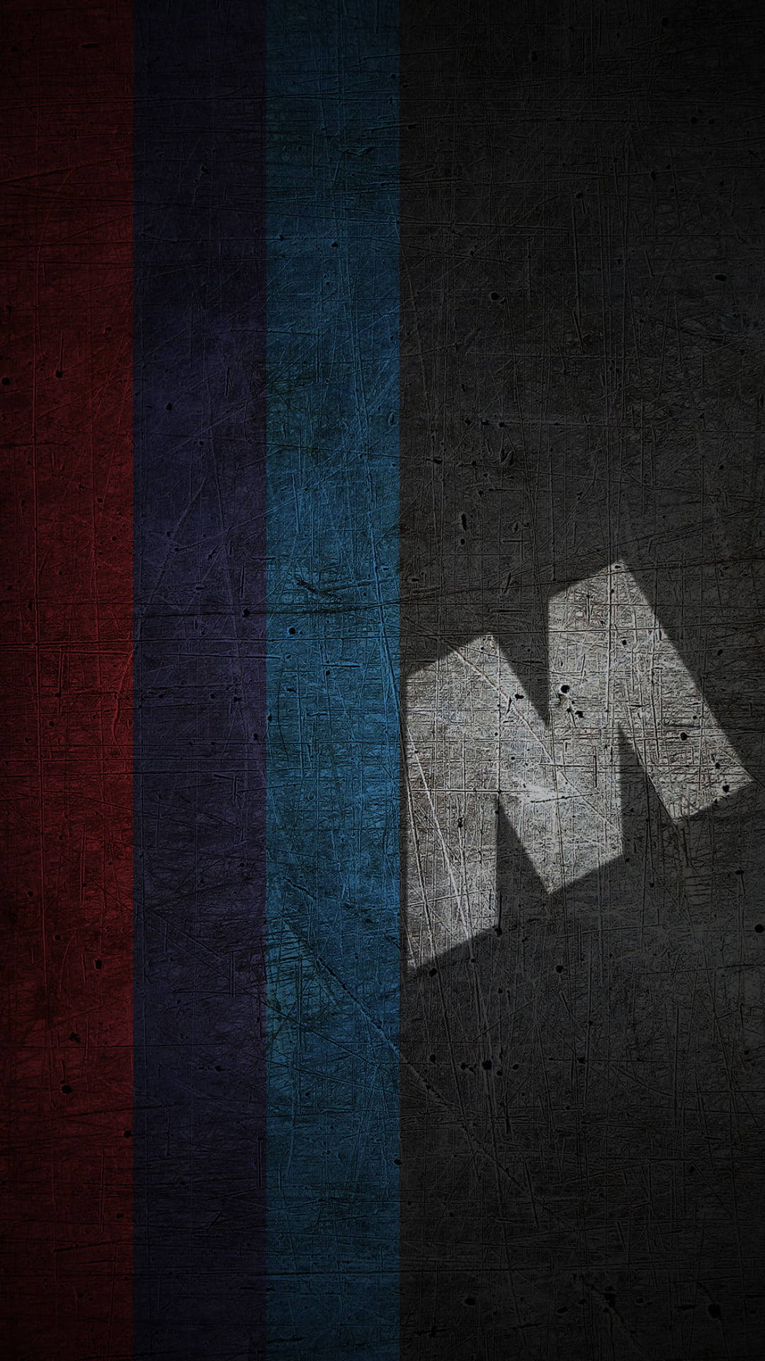 더러운 BMW M 로고 배경화면