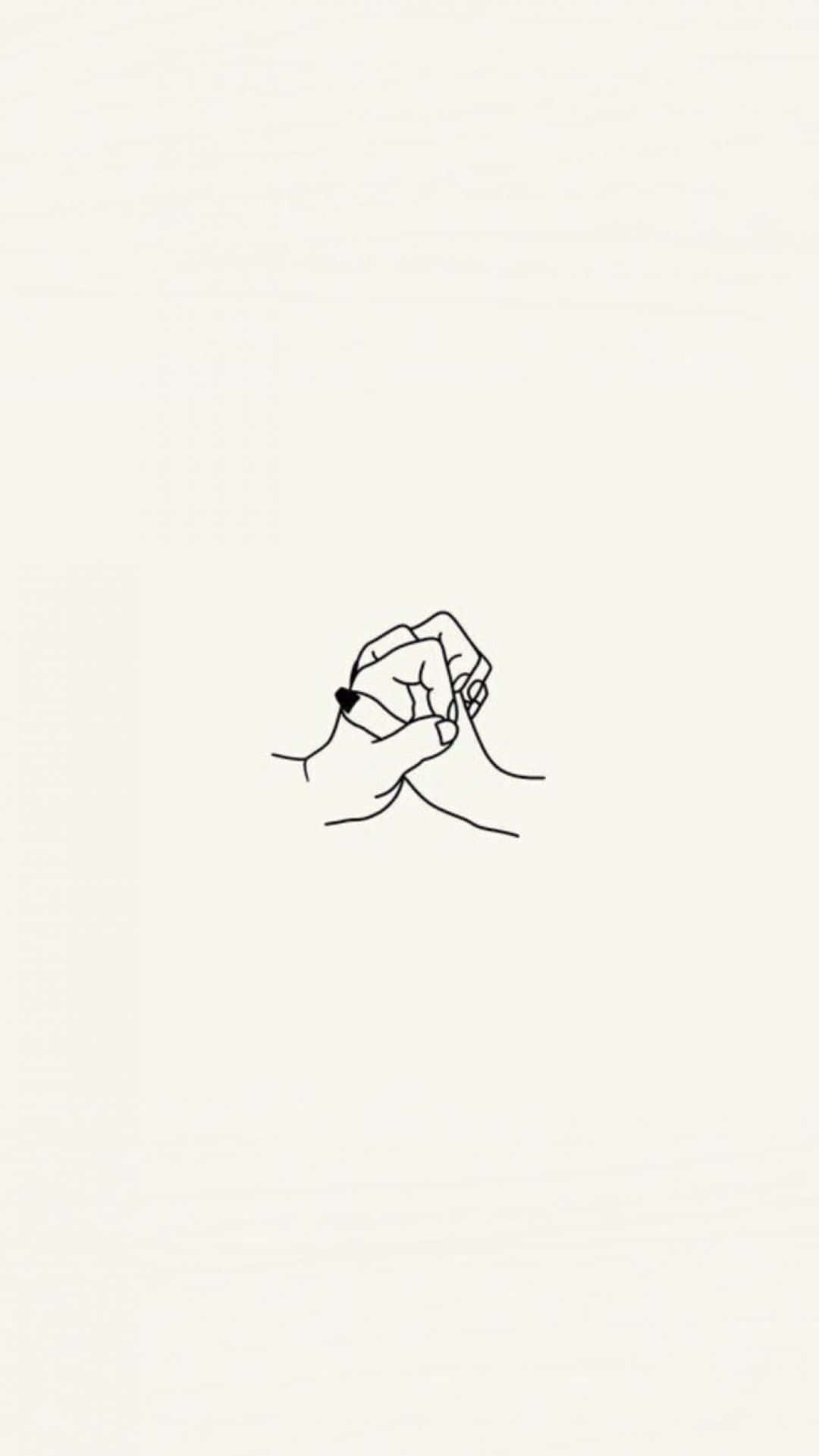 두 손이 서로를 잡고 있는 그림 배경화면