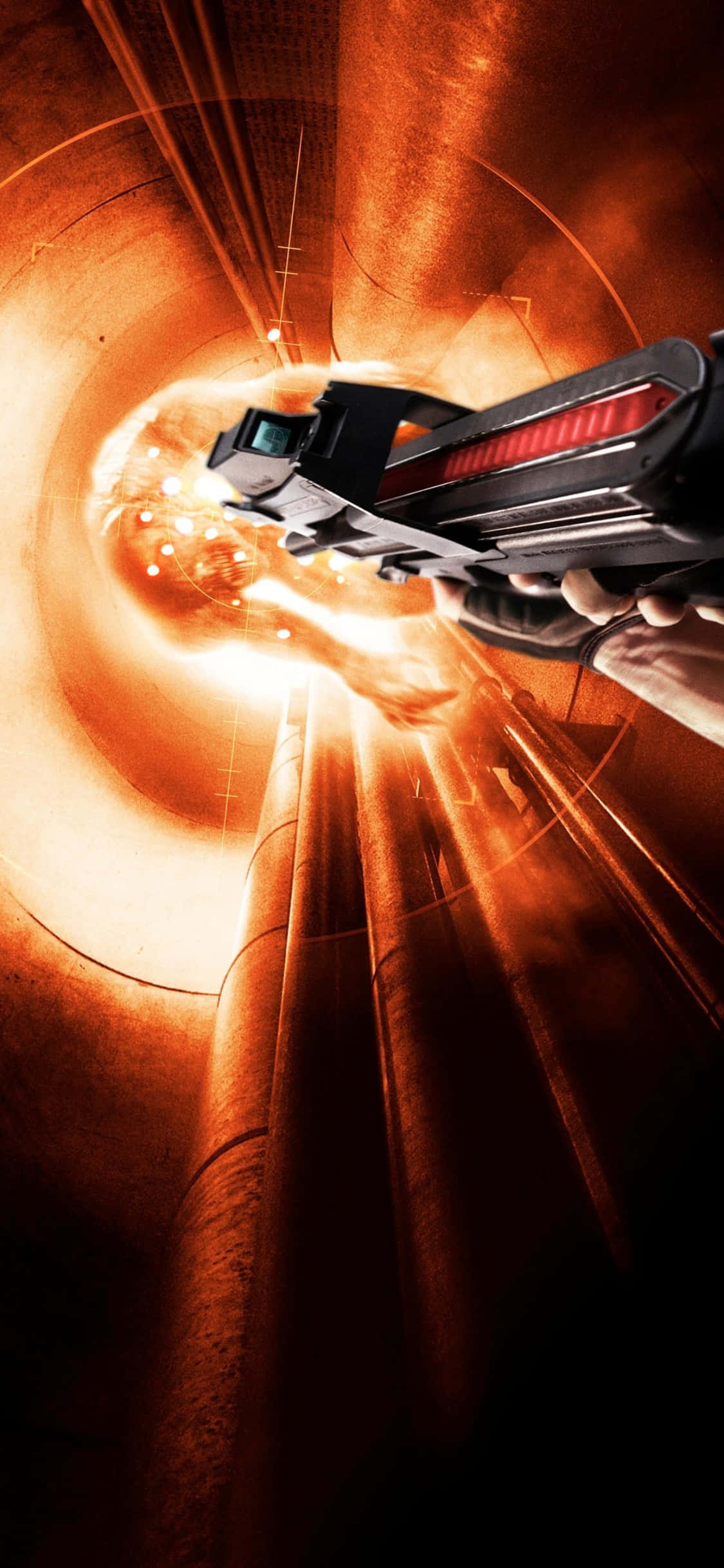 DOOM 게임을 담은 짜릿한 iPhone XS 배경화면