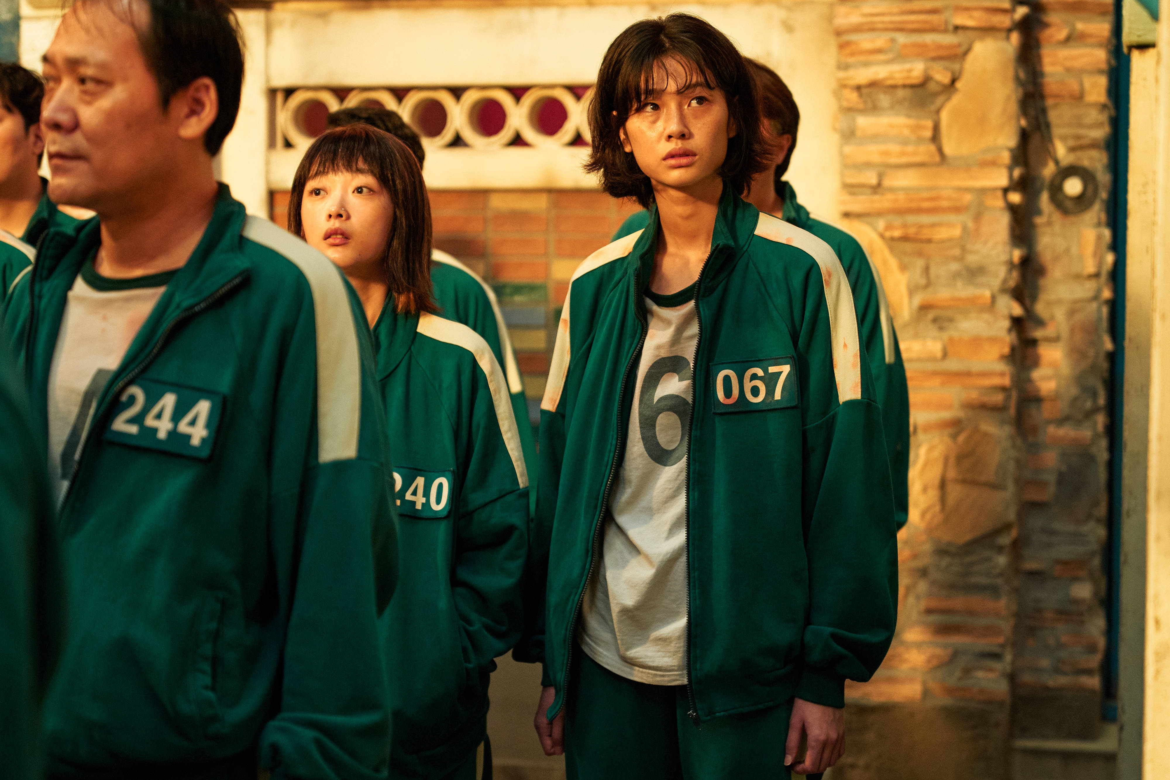 라운드 4 플레이어 067 오징어 게임 배경화면