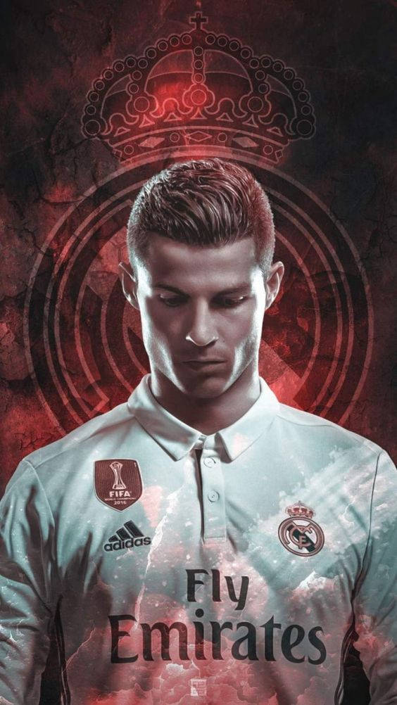 레드 에미레이트 CR7 크리스티아누 호날두 아이폰 배경화면