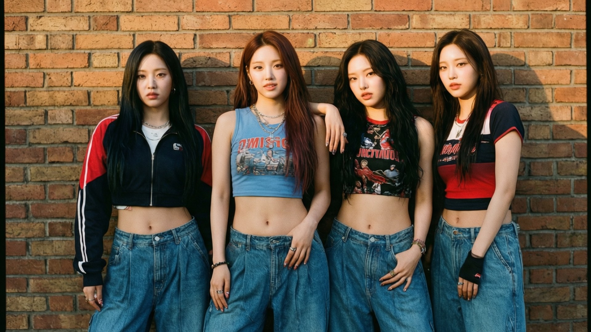 레트로 스트리트 트와이스 배경화면