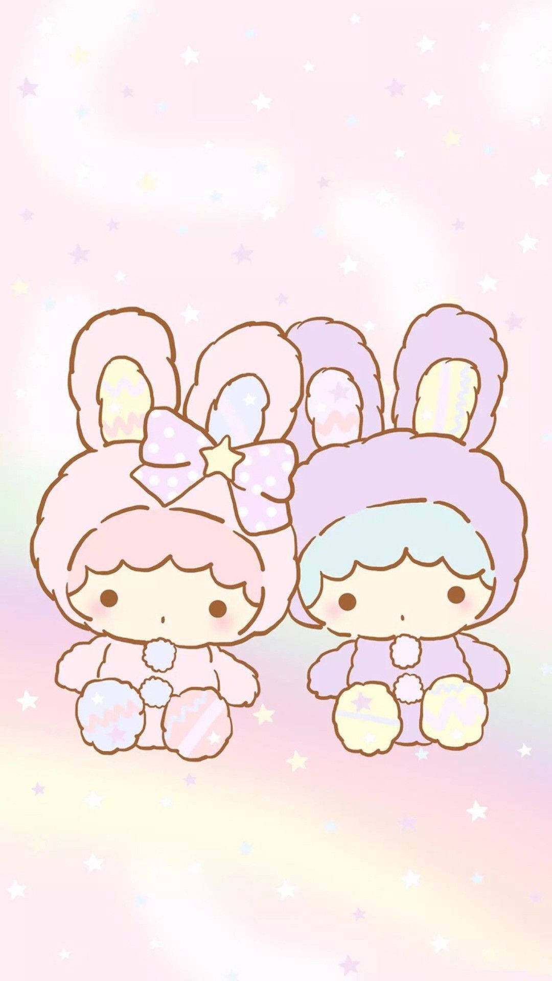 리틀 트윈 스타즈 카와이 아이패드 — 카와이 배경화면