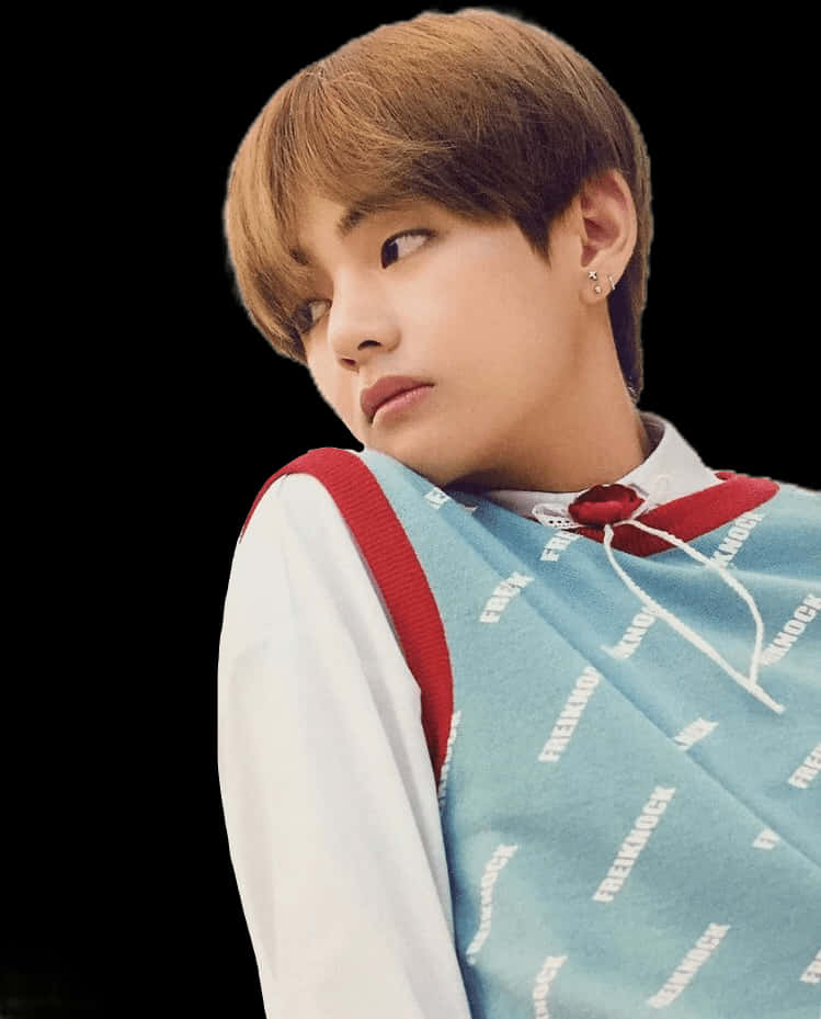 명상적인 시선 태형 배경화면