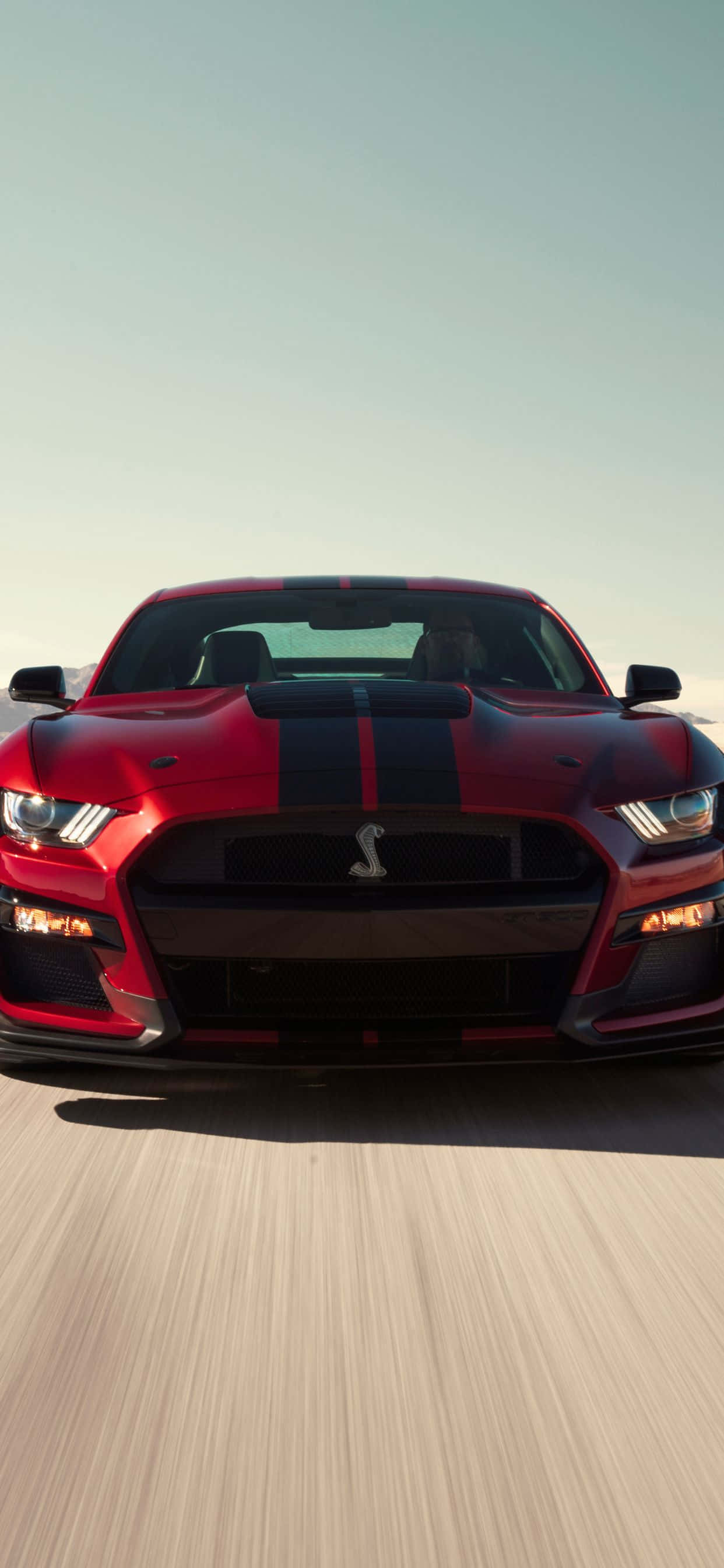 모든 팬을 위한 세련된 Mustang iPhone 배경화면