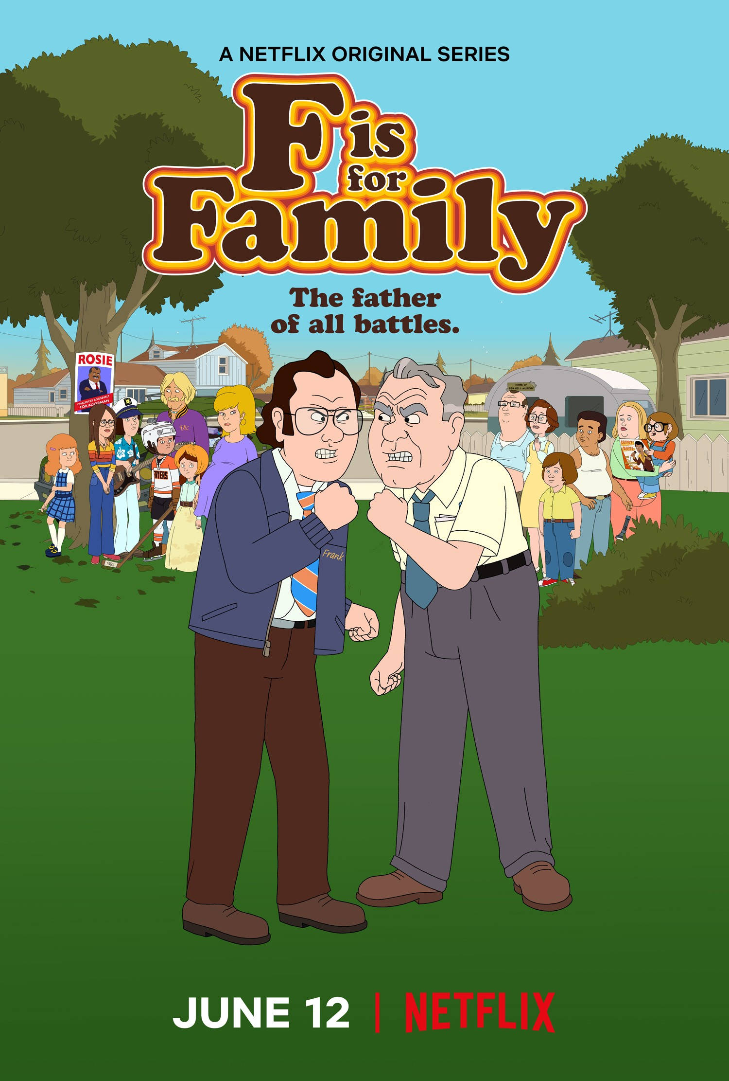 미국 TV 시리즈 F Is For Family 배경화면