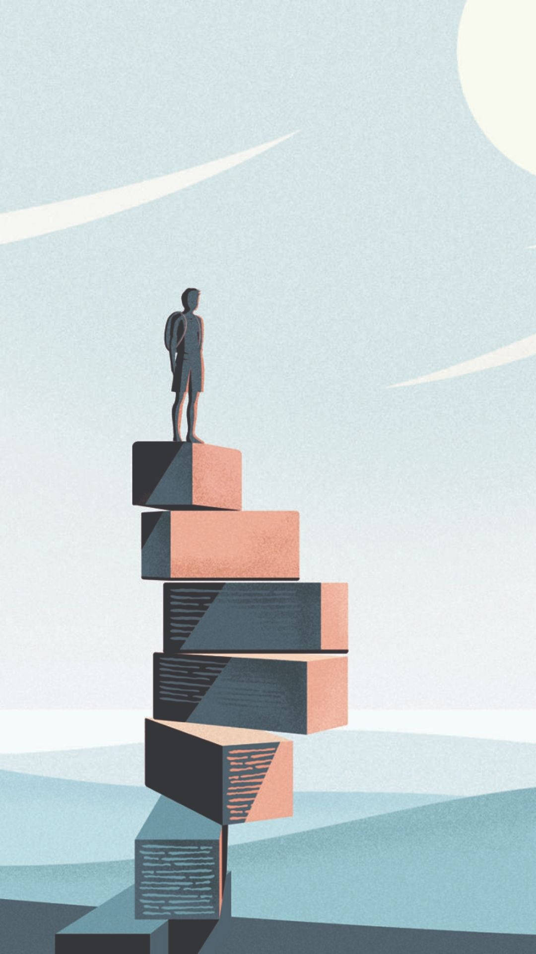 미니멀 아트워크 디자인 배경화면