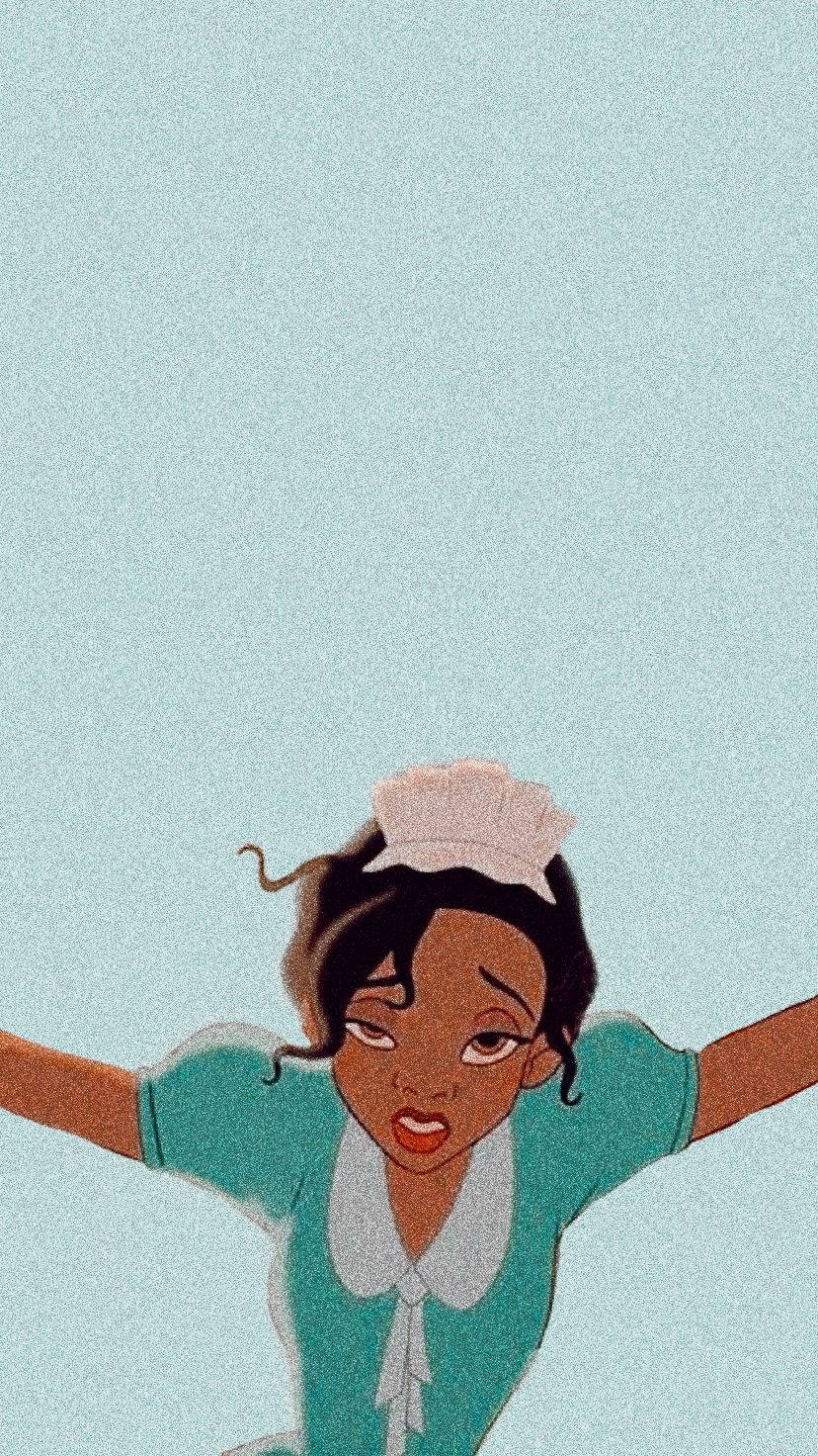 미적 감각의 만화 스타일, 피곤하고 졸린 티아나 배경화면