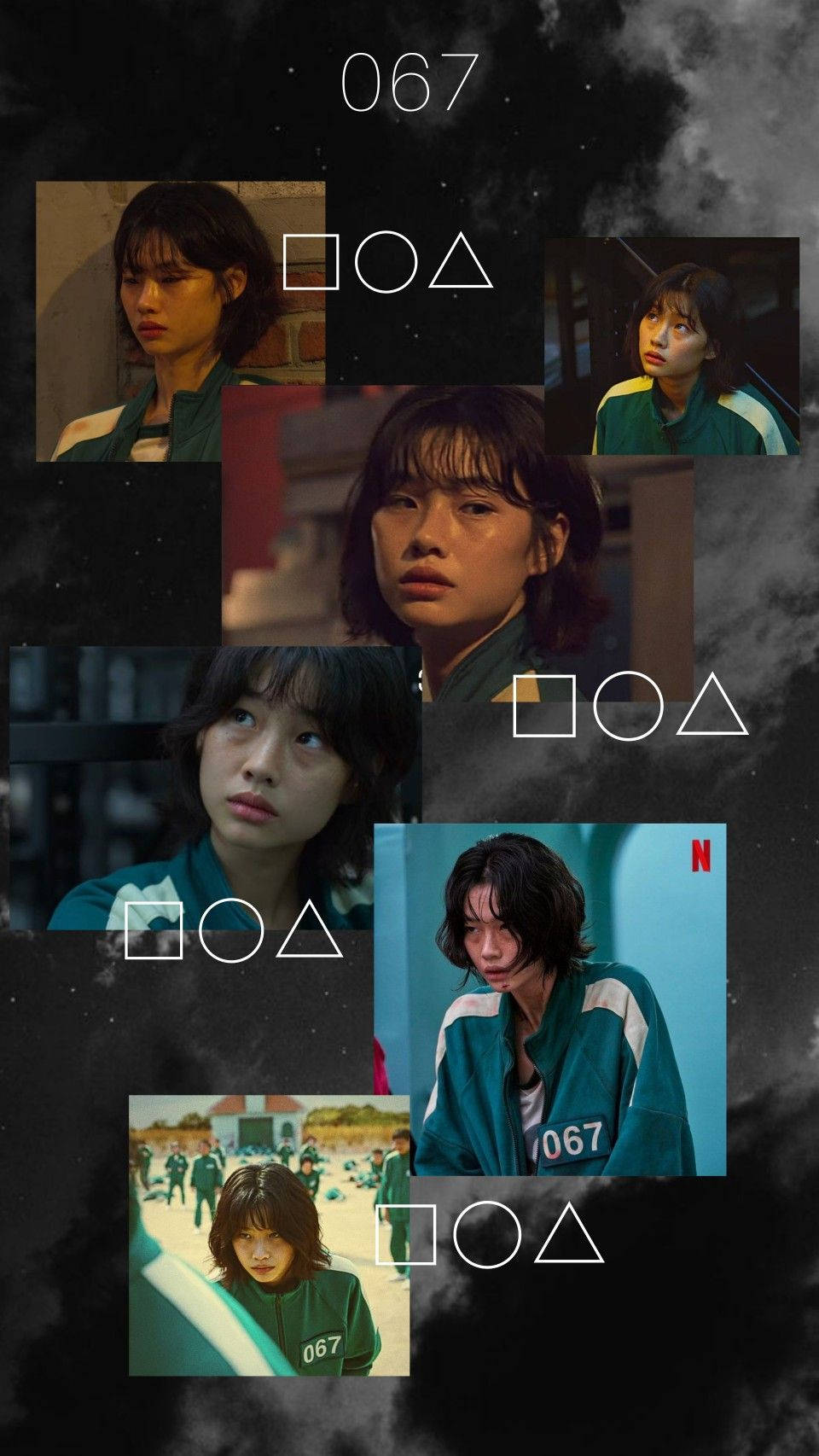 미적 나이트 067 오징어 게임 배경화면