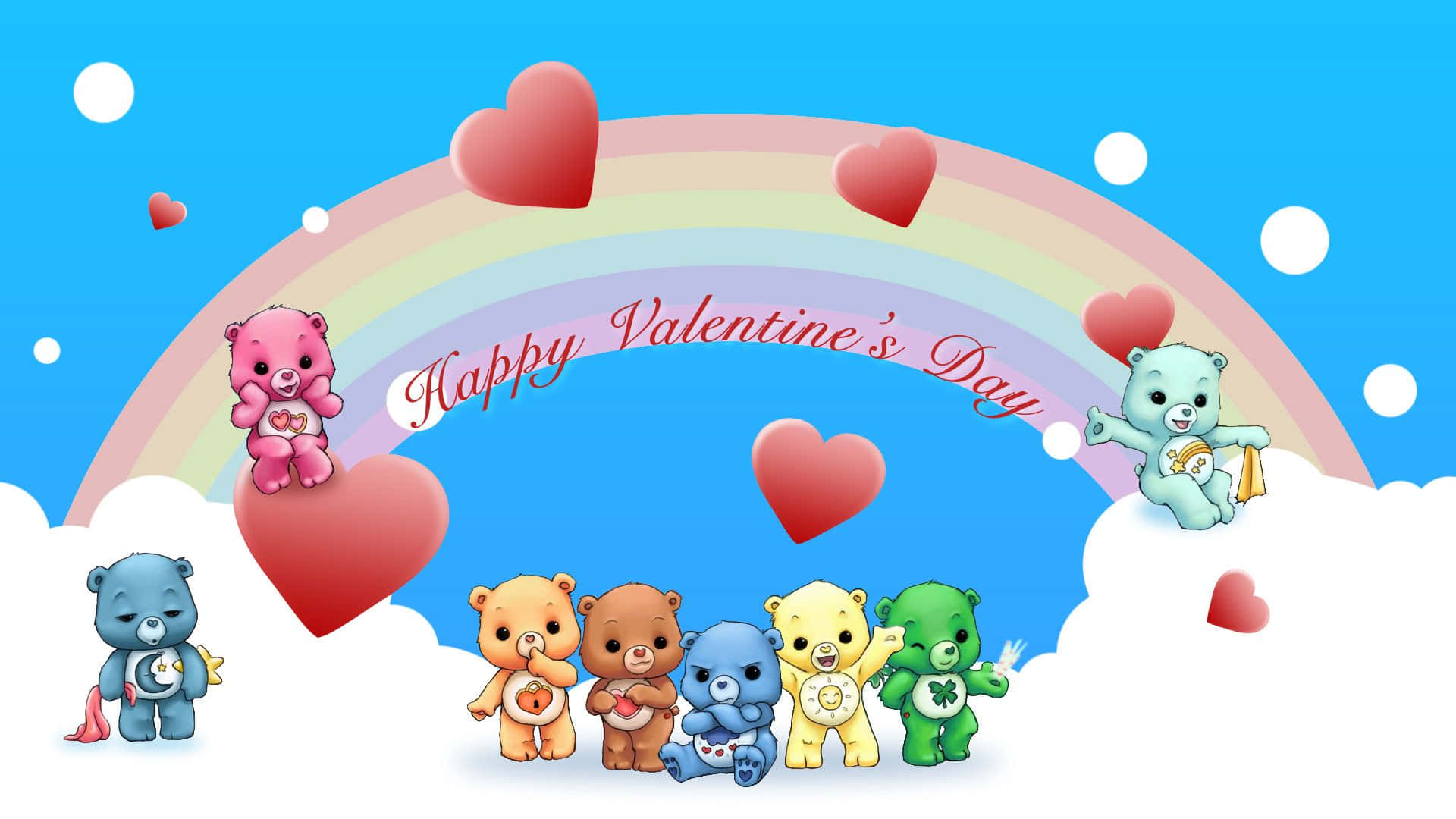 발렌타인데이, 사랑을 슈퍼 귀여운 선물로 축하하세요! 배경화면