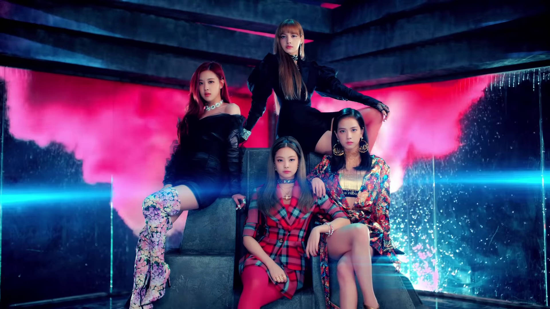 블랙핑크 걸스, 호화로운 삶을 살다 배경화면