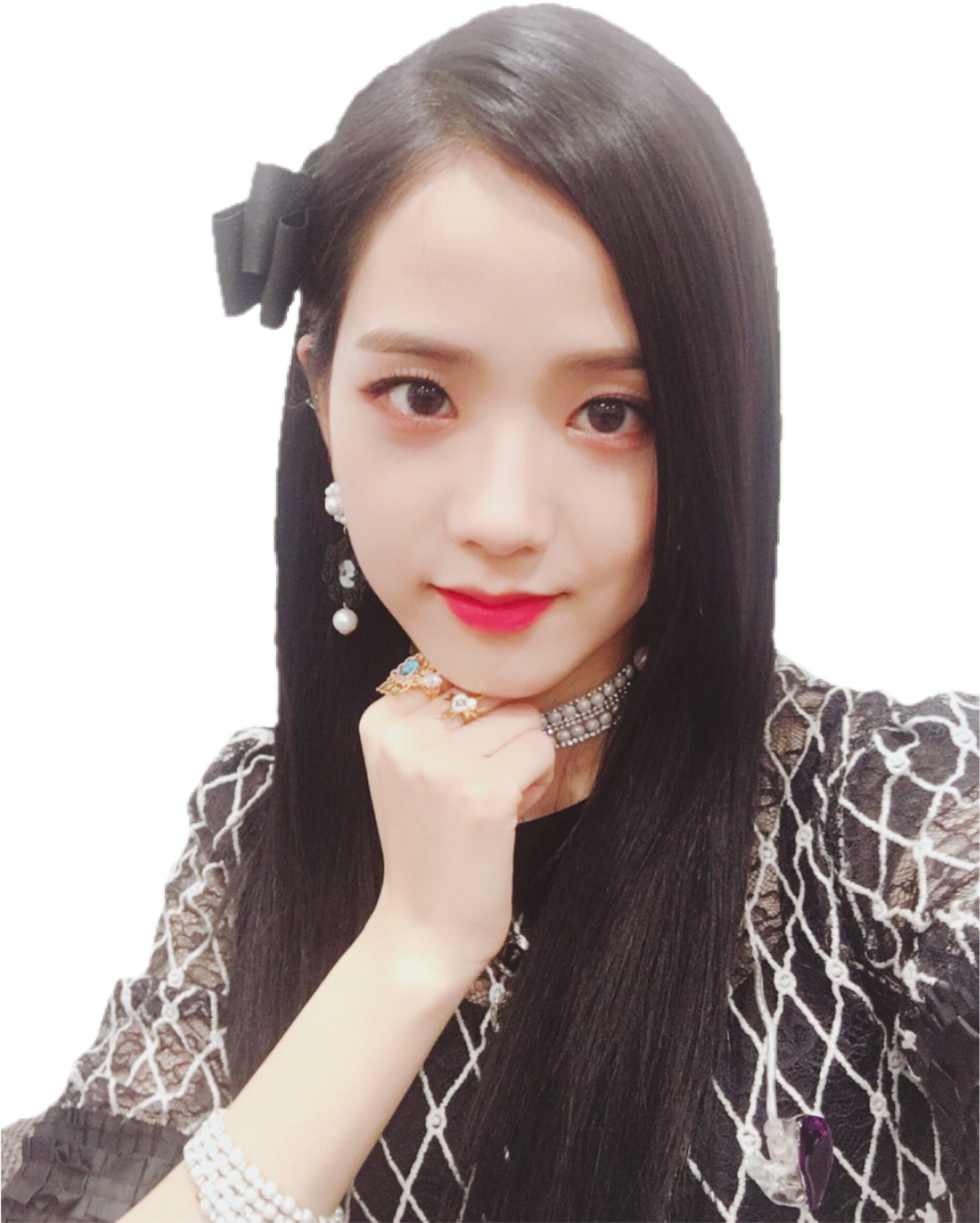 블랙핑크 멤버 우아한 초상화 배경화면