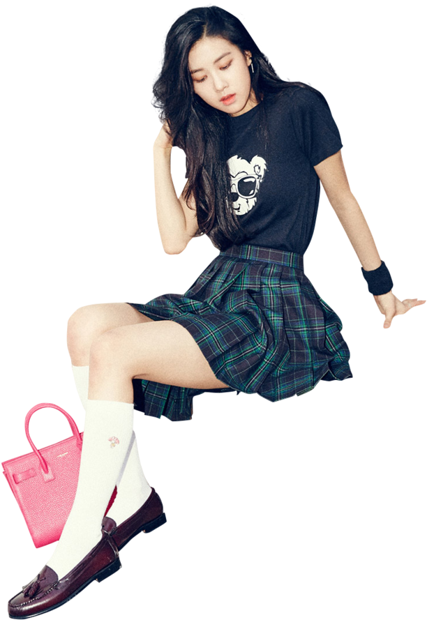 블랙핑크 멤버 패션 포즈 배경화면