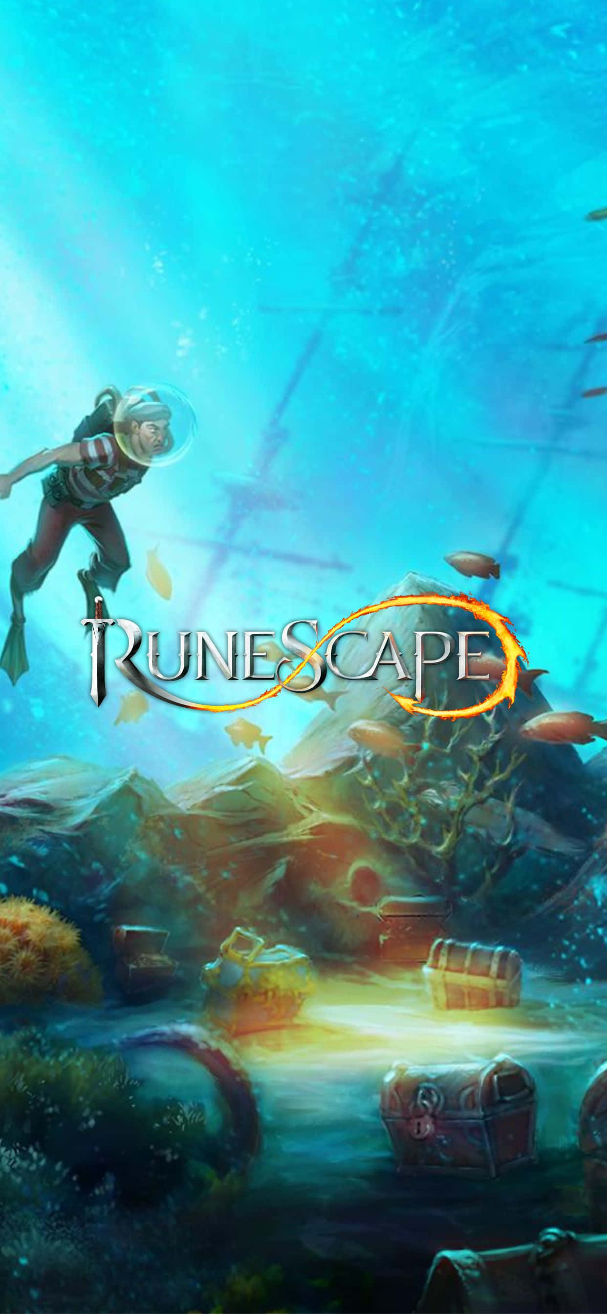 새로운 iPhone Xs Max에서 Runescape로 게임 경험을 즐기세요 배경화면
