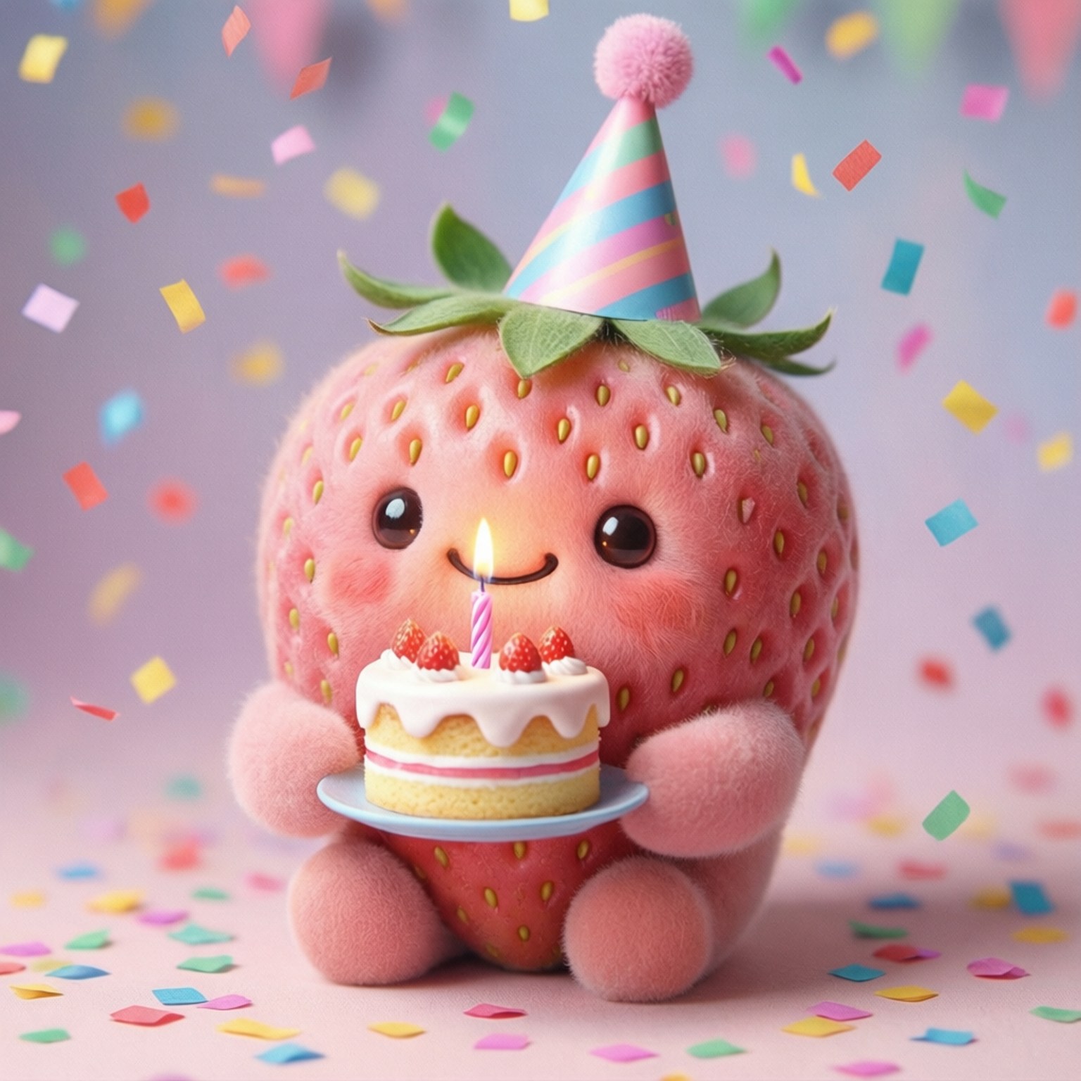 생일 축하해 딸기 배경화면