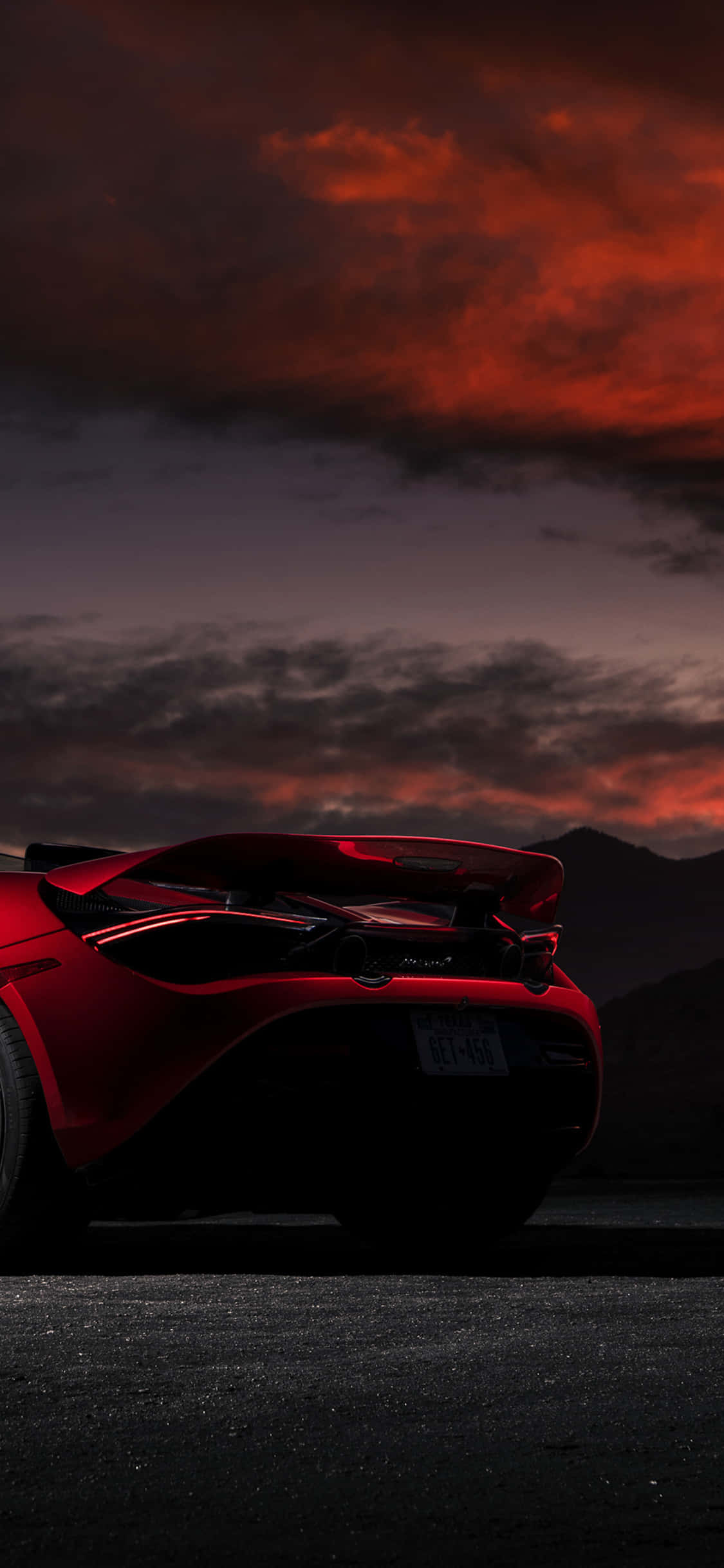 속도와 스타일을 위한 세트, iPhone Xs McLaren 720s 배경화면