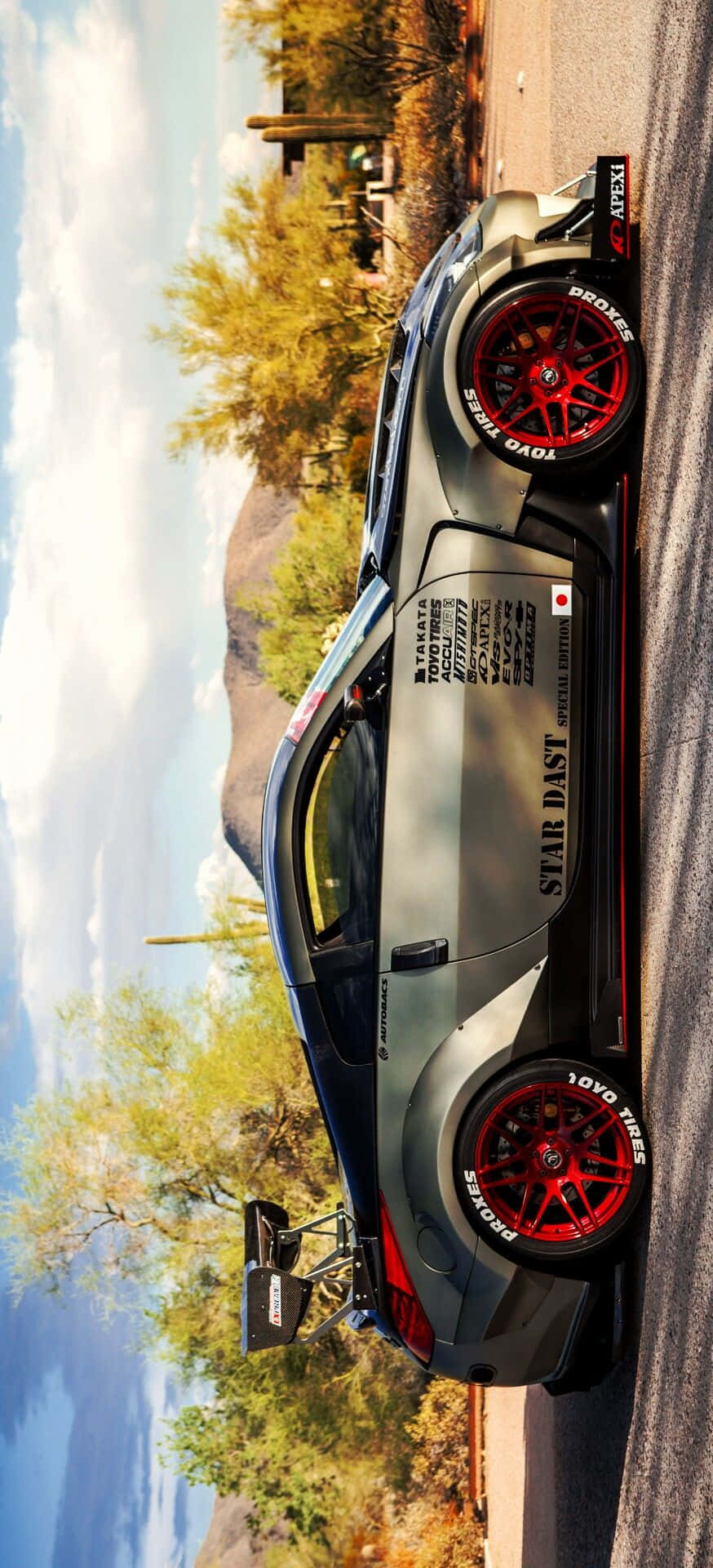 스포티하고 강력한 닛산 R35 GTR 배경화면