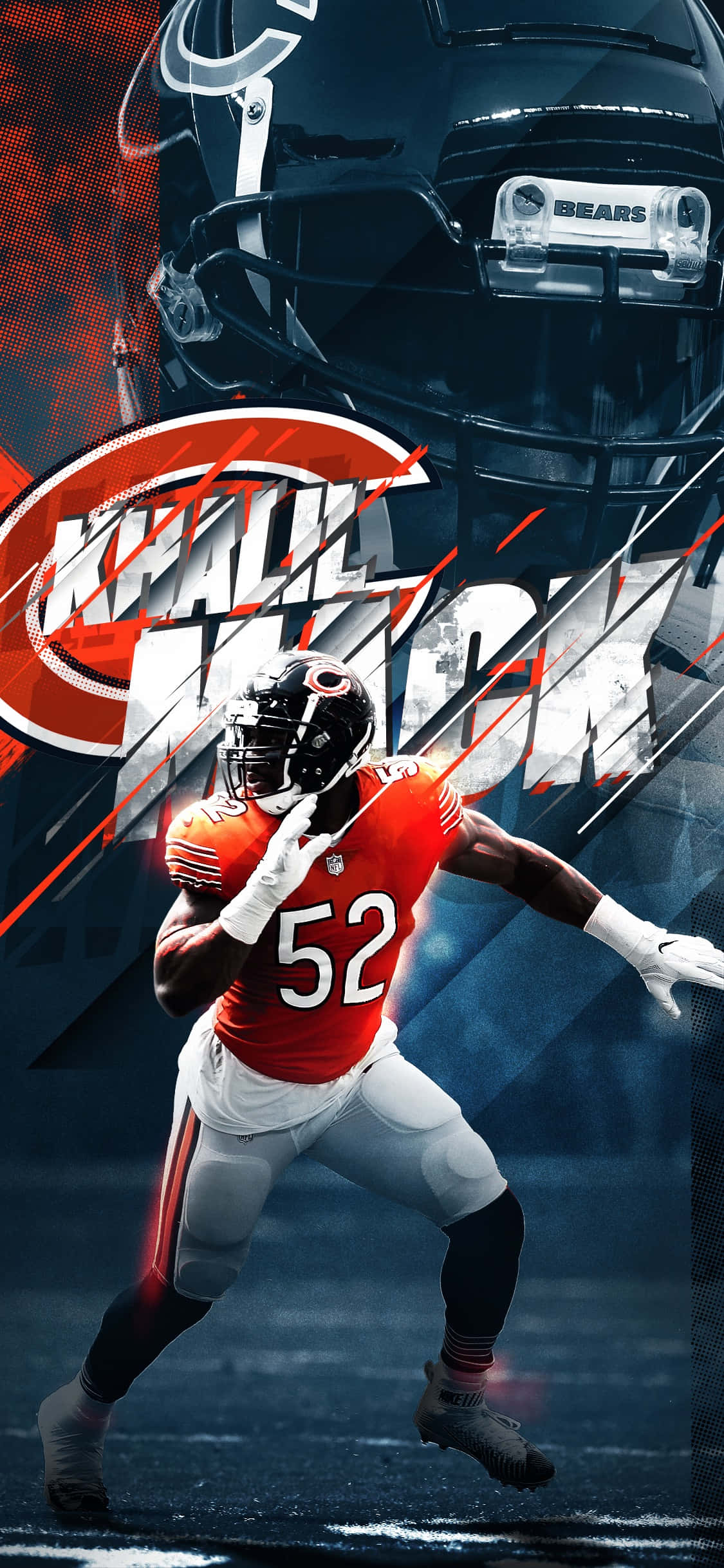 시카고 스포츠 NFL 베어스 칼릴 맥 배경화면
