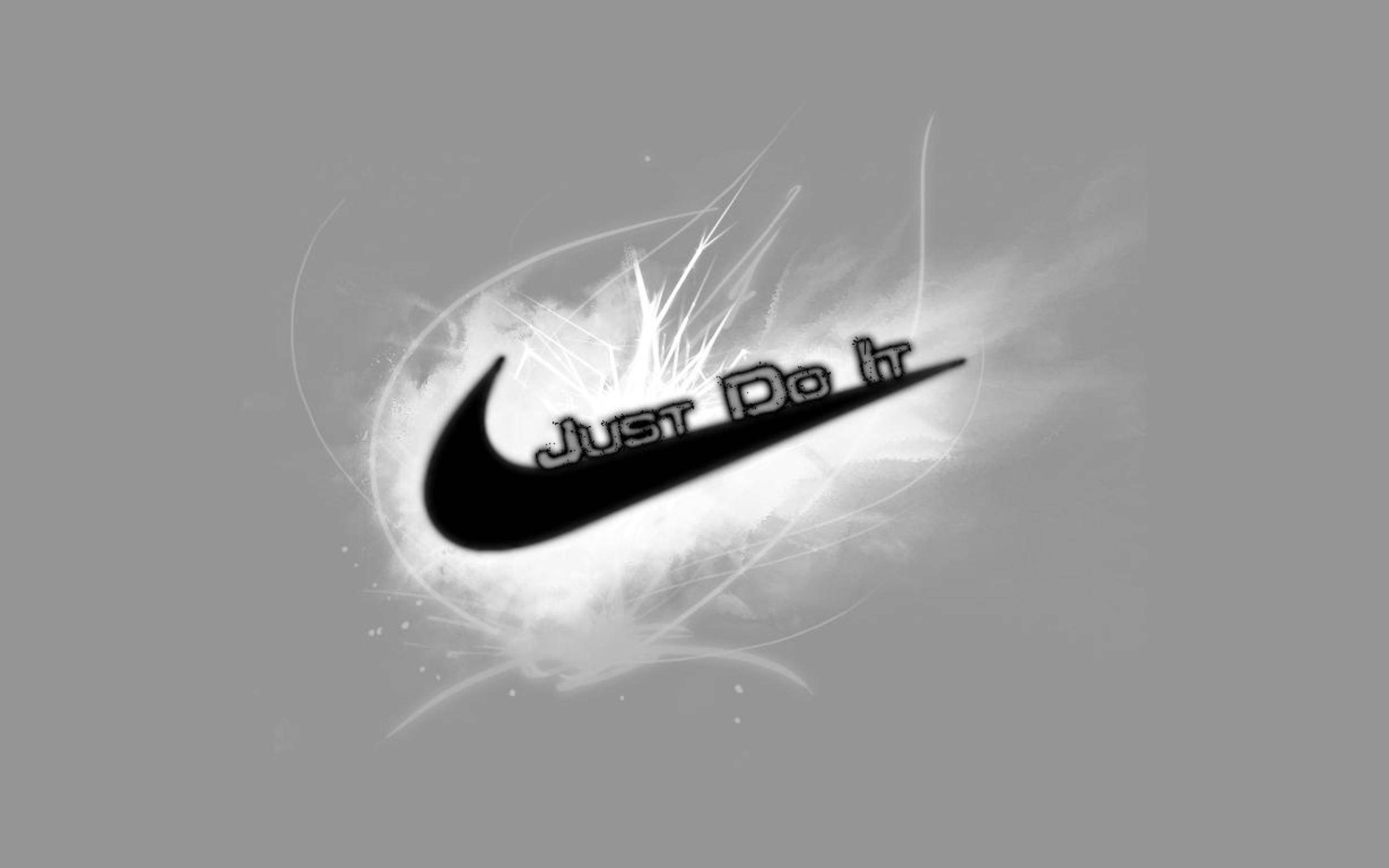시크한 나이키 블랙 앤 화이트 배경화면