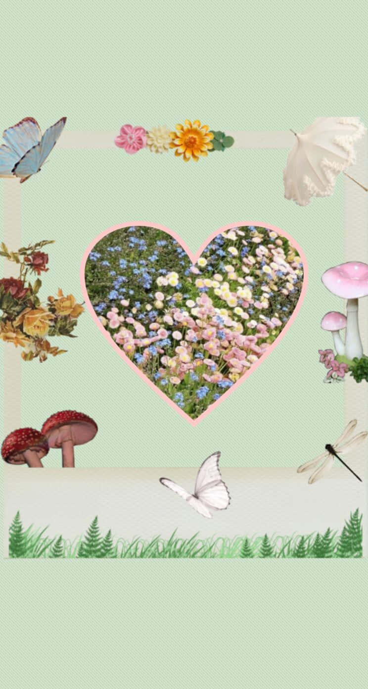 신비로운 숲 속의 마법 요정 배경화면