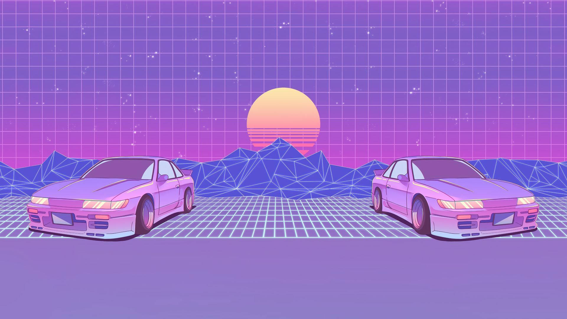 신스웨이브 JDM 감성 배경화면