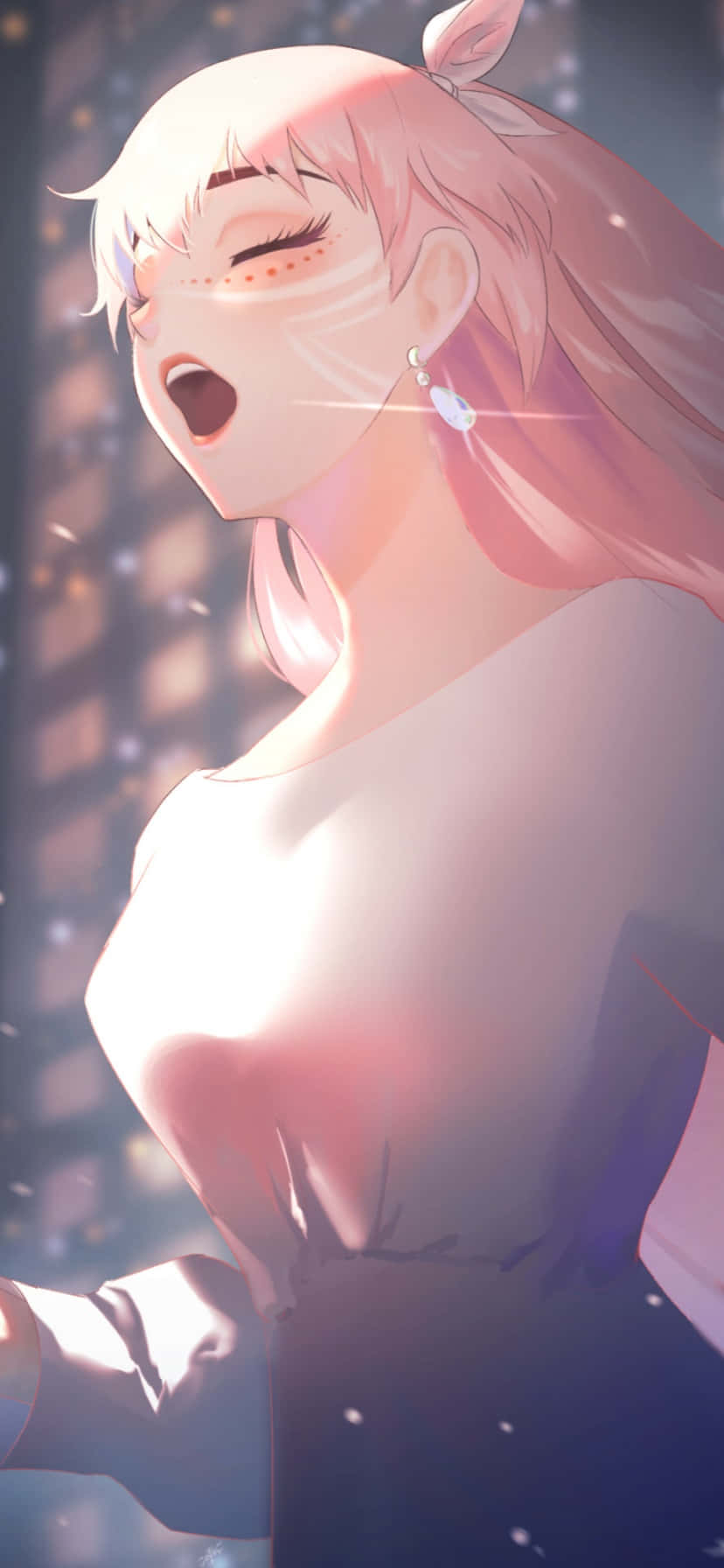 아름다운 벨이 노래하는 애니메이션 배경화면