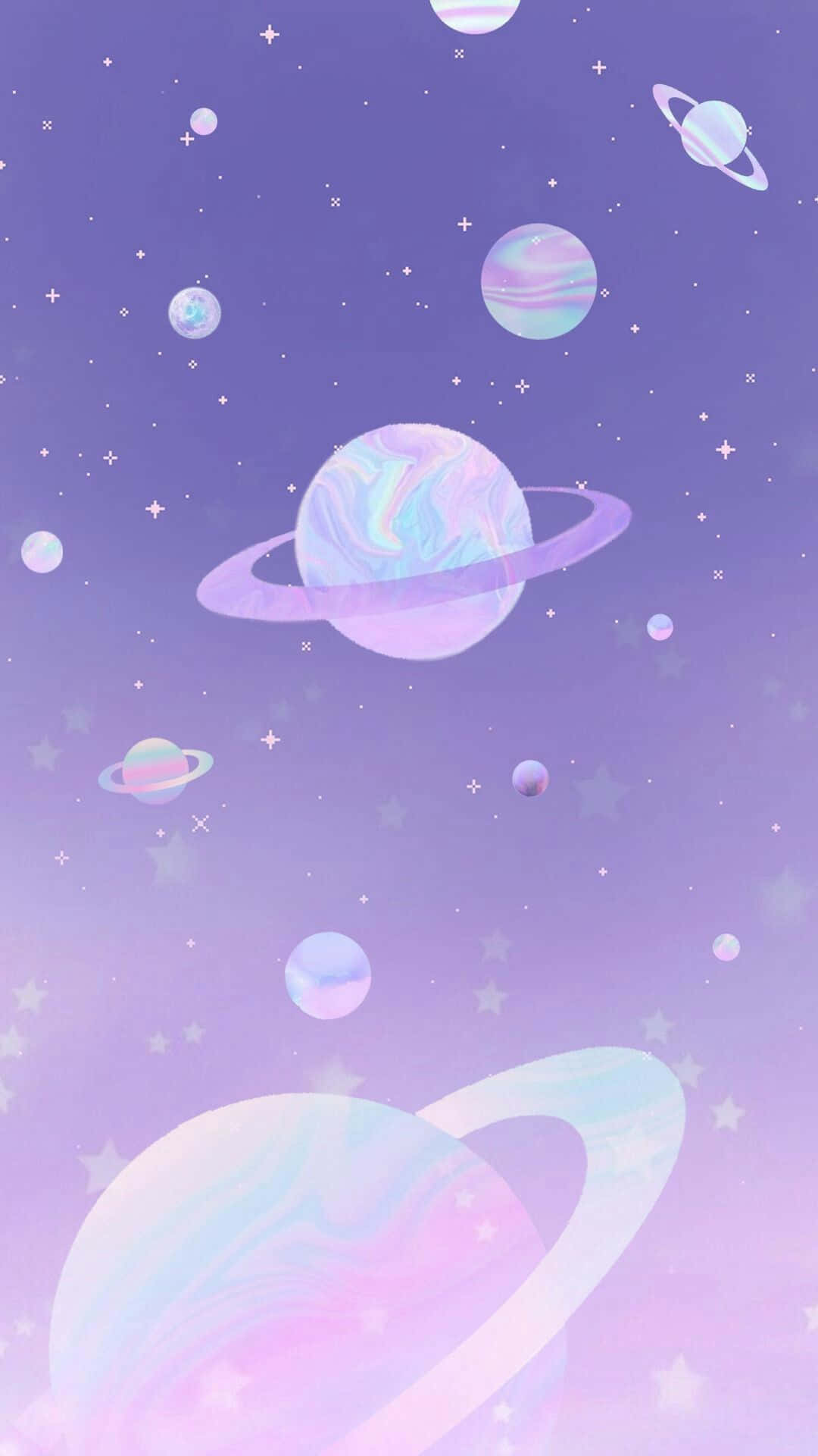 아름답고 영감을 주는 우주 미학적 장면. 배경화면