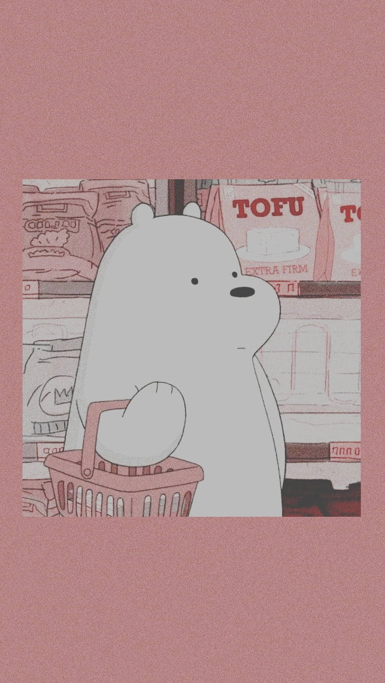 아이스베어 소프트 에스테틱 배경화면