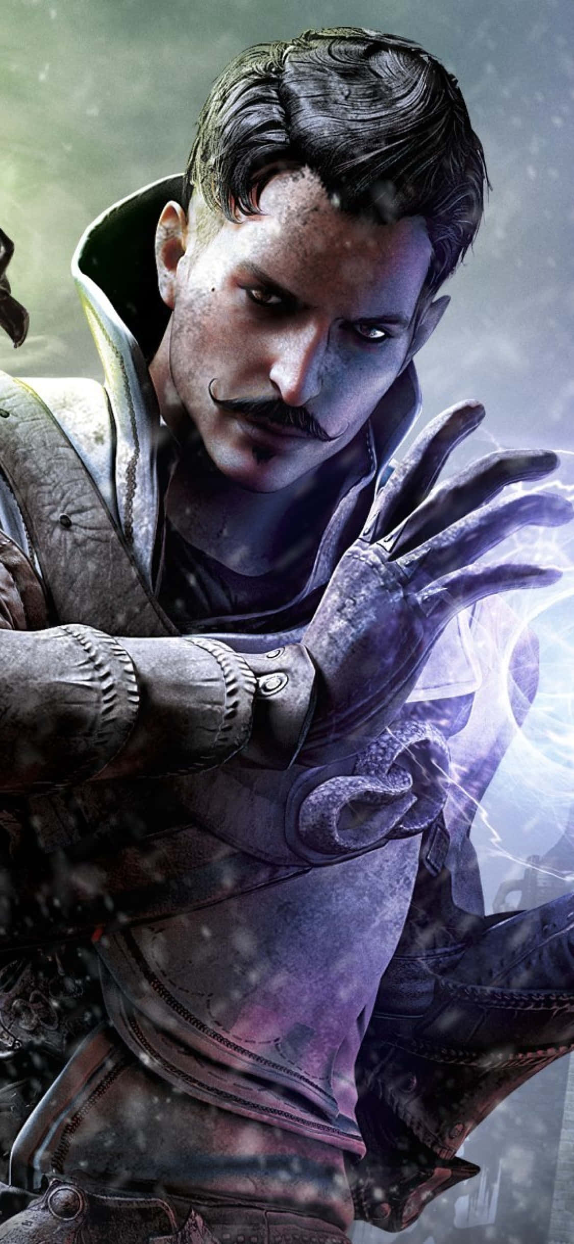 iPhone Xs에서 드래곤 에이지 인퀴지션의 세계를 정복할 준비를 하세요 배경화면