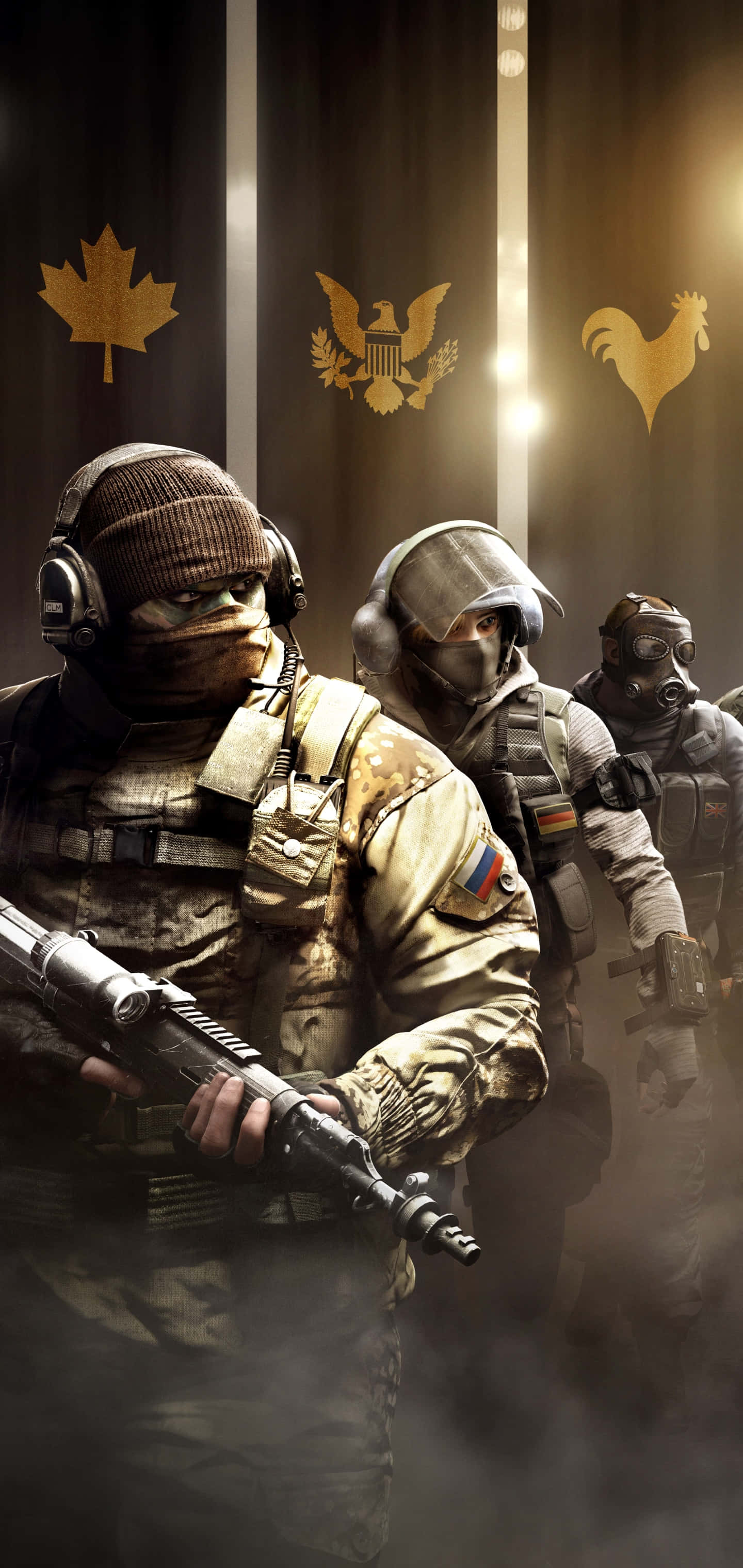 Android Rainbow Six Siege의 멋진 비주얼과 강렬한 멀티플레이 액션을 즐기세요 배경화면
